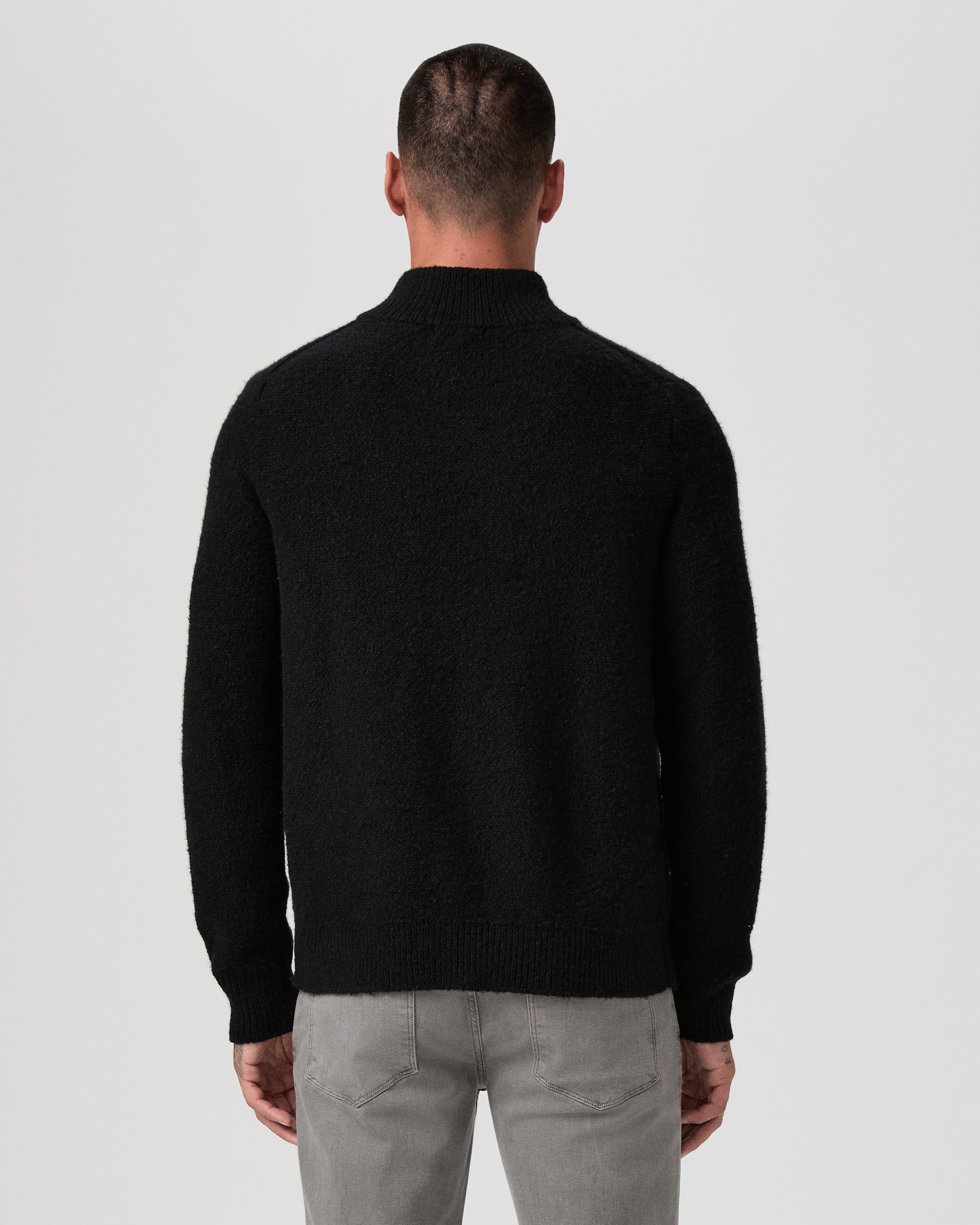 Kotoni Snap Collar Sweater - Black XS