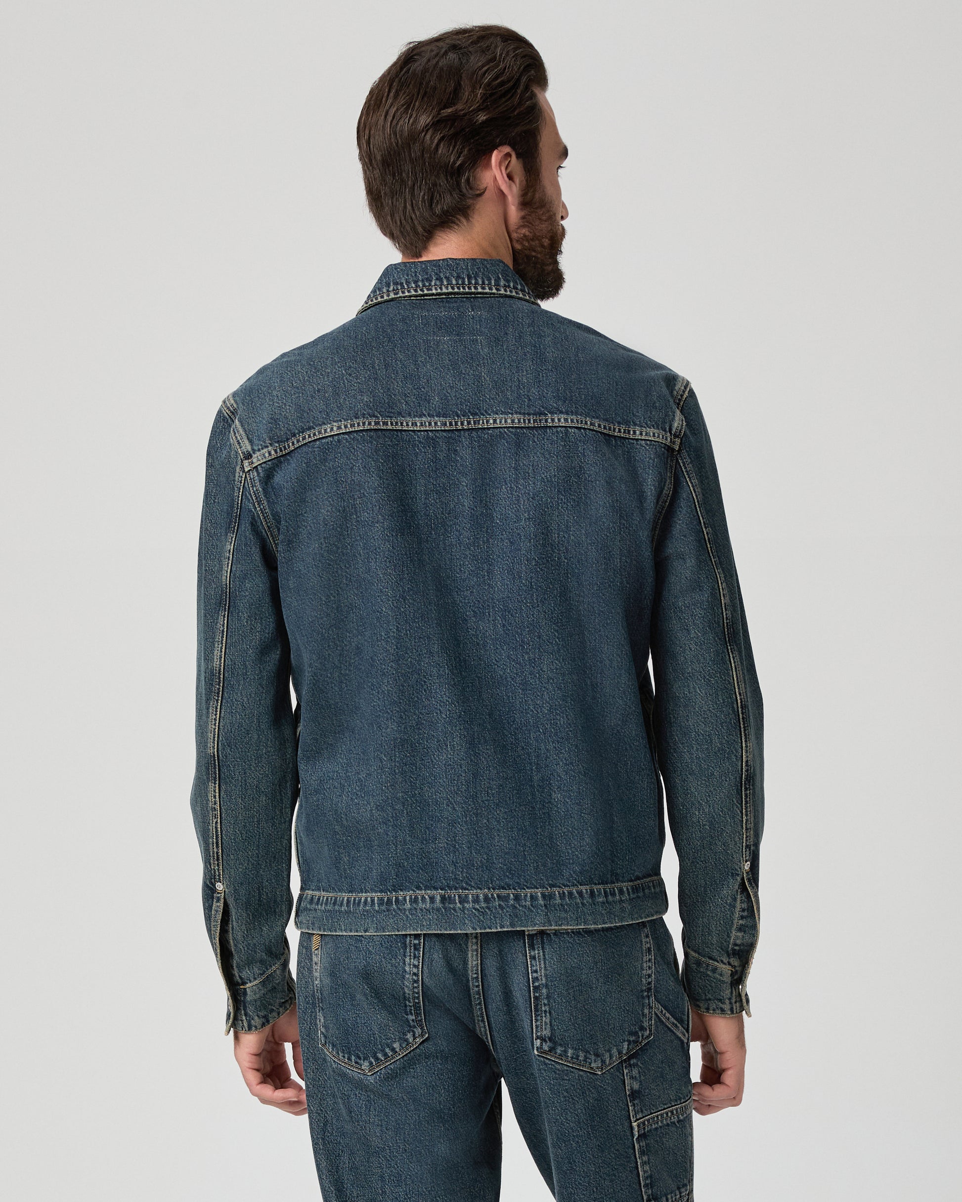 Mauricio Denim Zip Up Jacket - Abaron S
