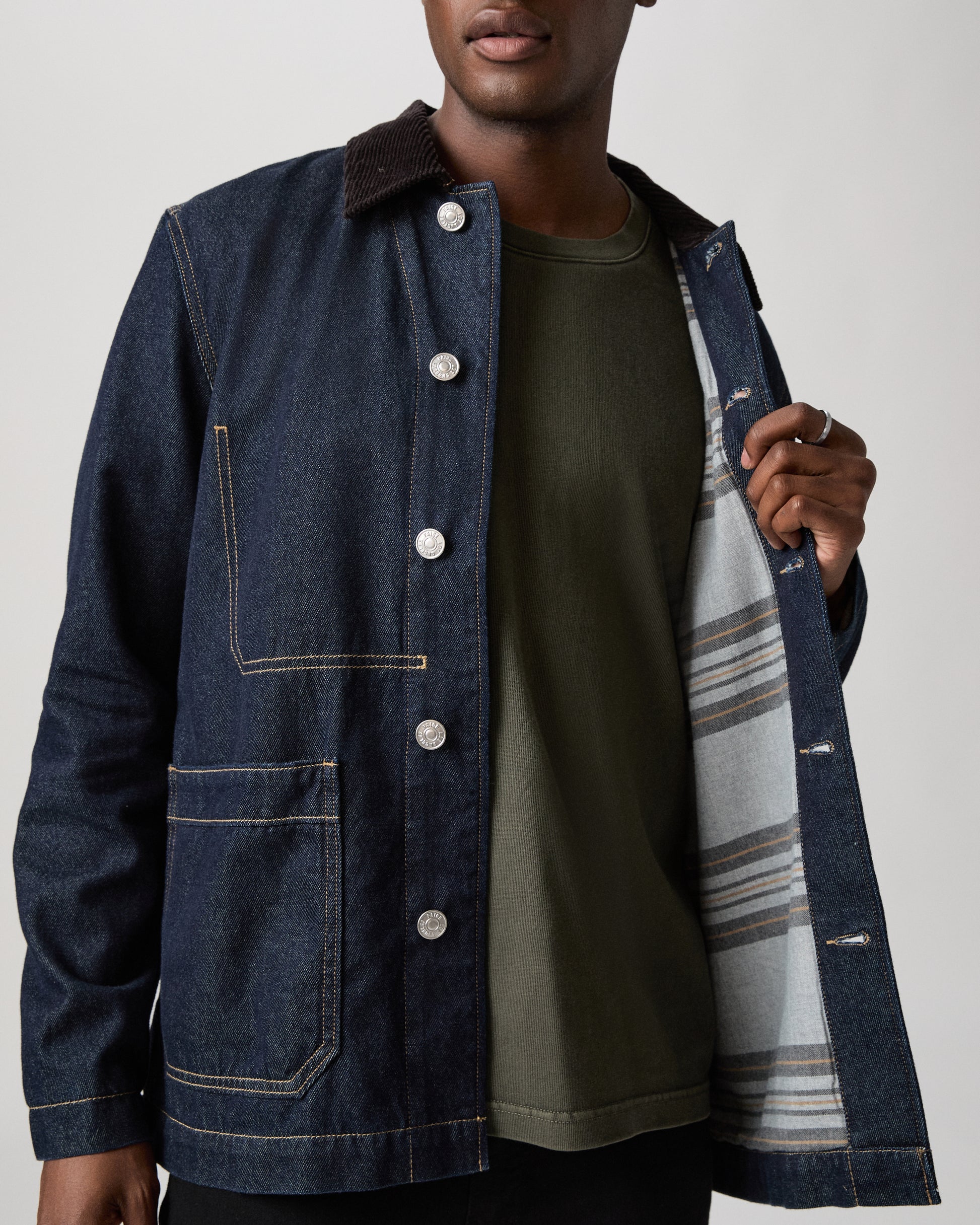 Pauler Denim Chore Jacket - Westin XS