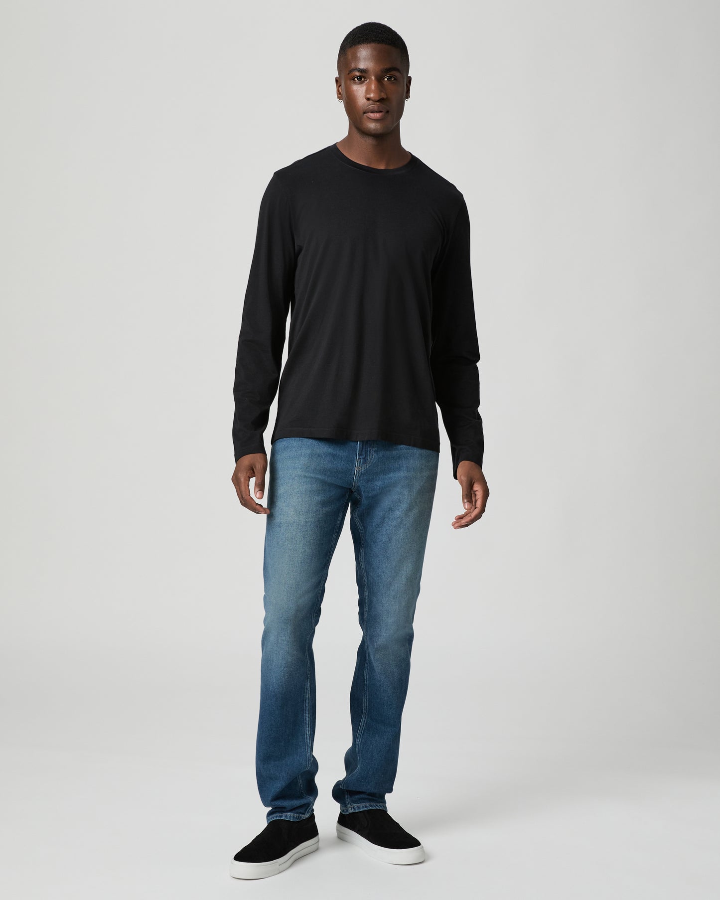 Broxton Long Sleeve Tee - Black S