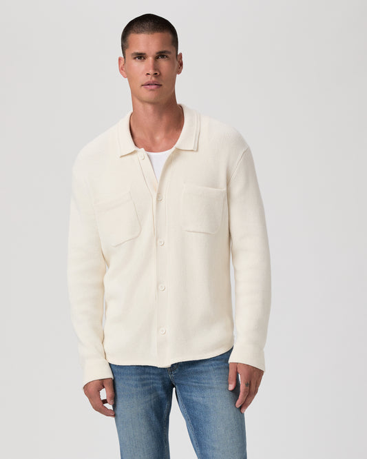 Mason Sweater Shirt - Cream Tusk S