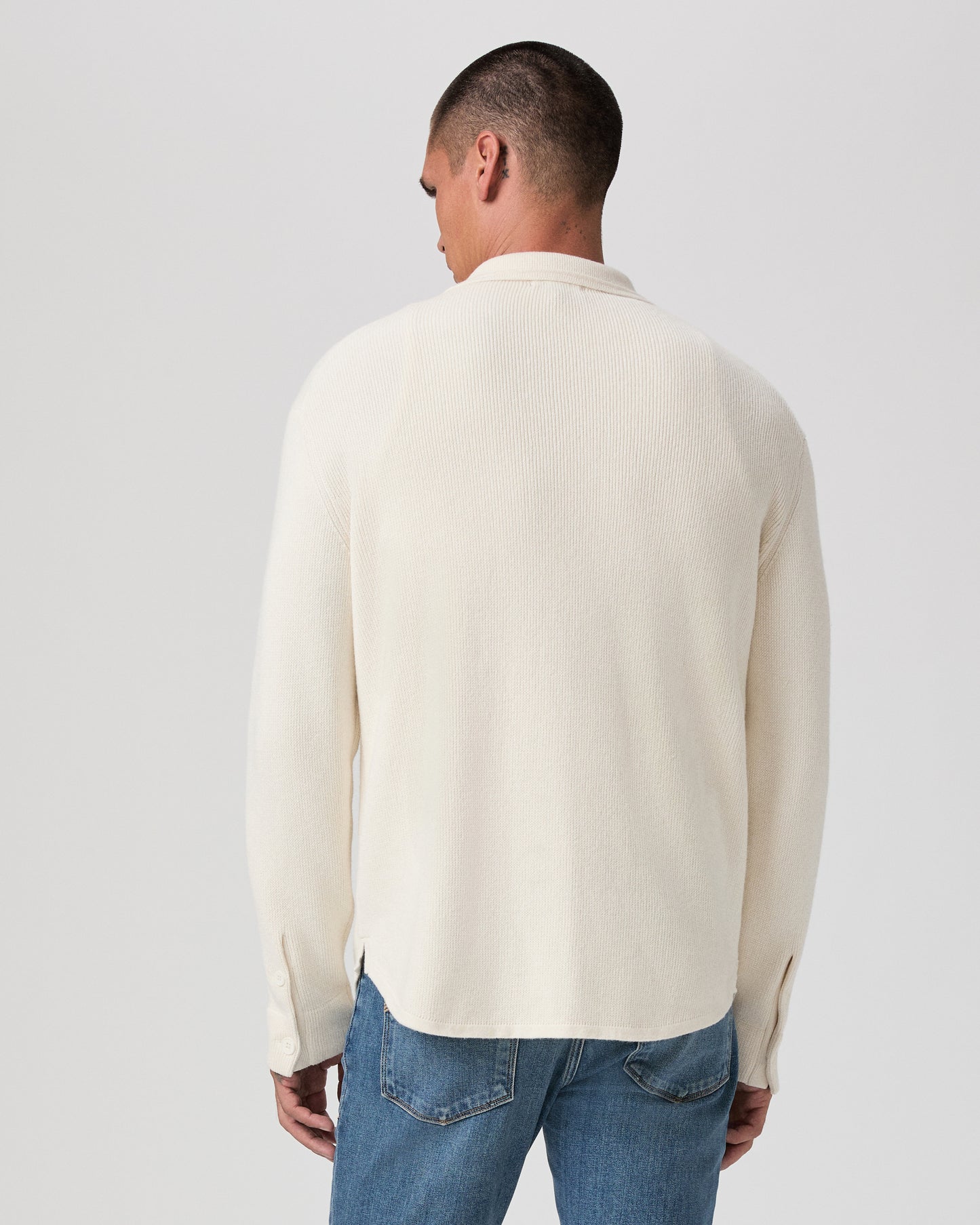Mason Sweater Shirt - Cream Tusk S