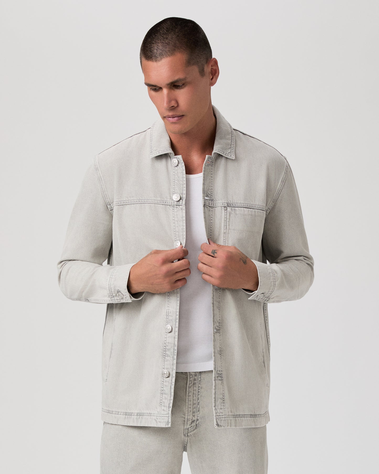 Isaiah Denim Overshirt - Fuentes S