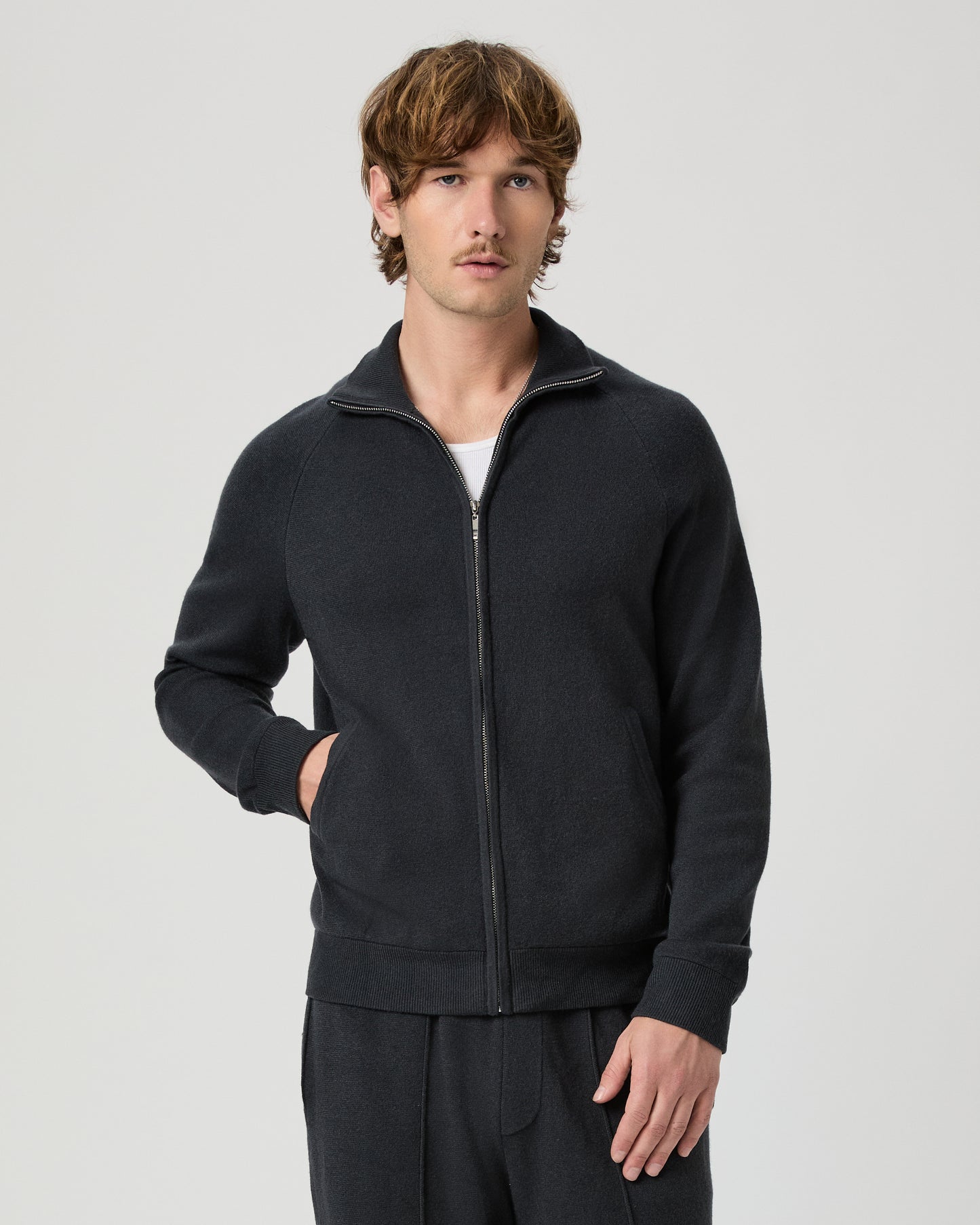 Falberg Zip - Up Cardigan S