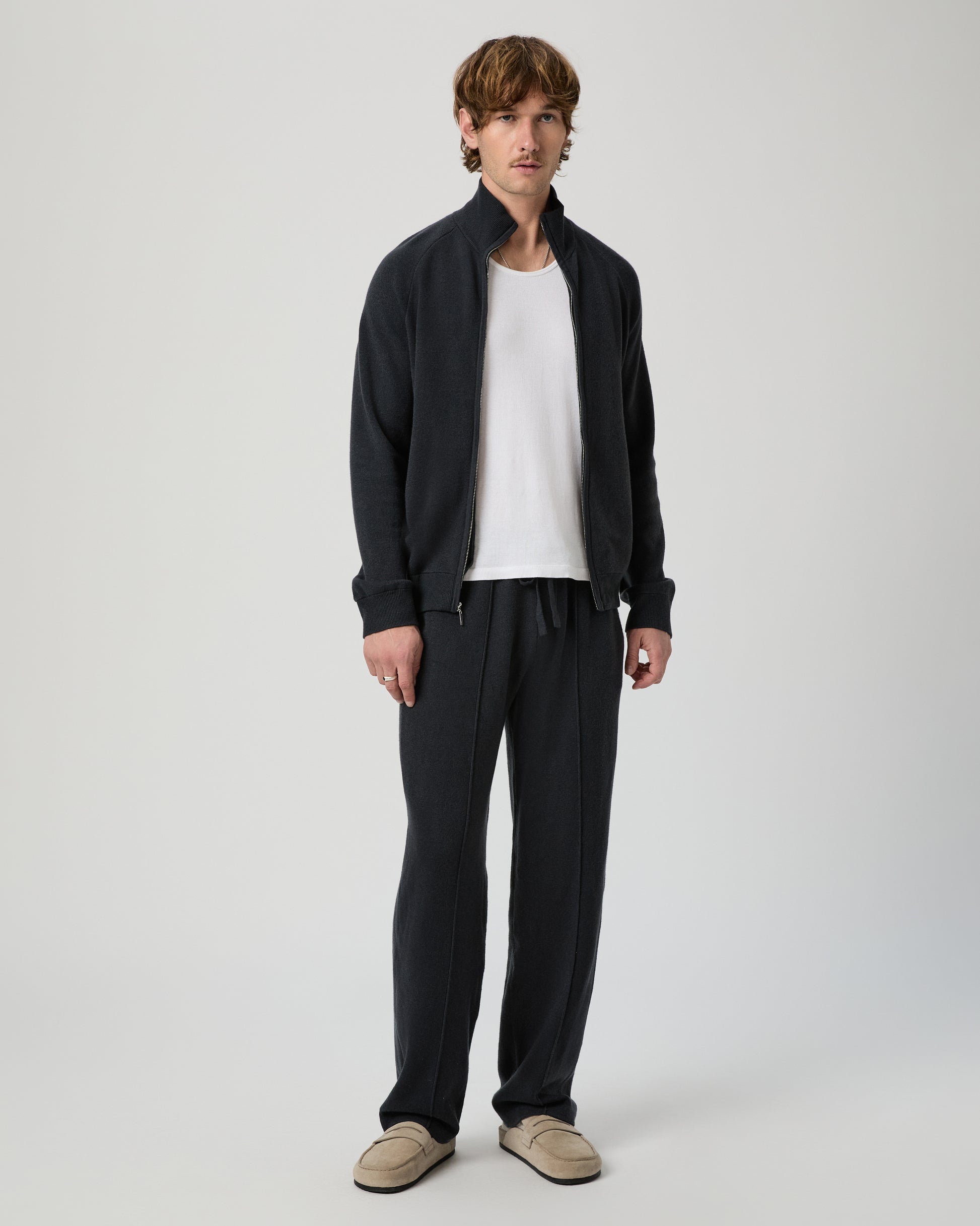 Falberg Zip - Up Cardigan S