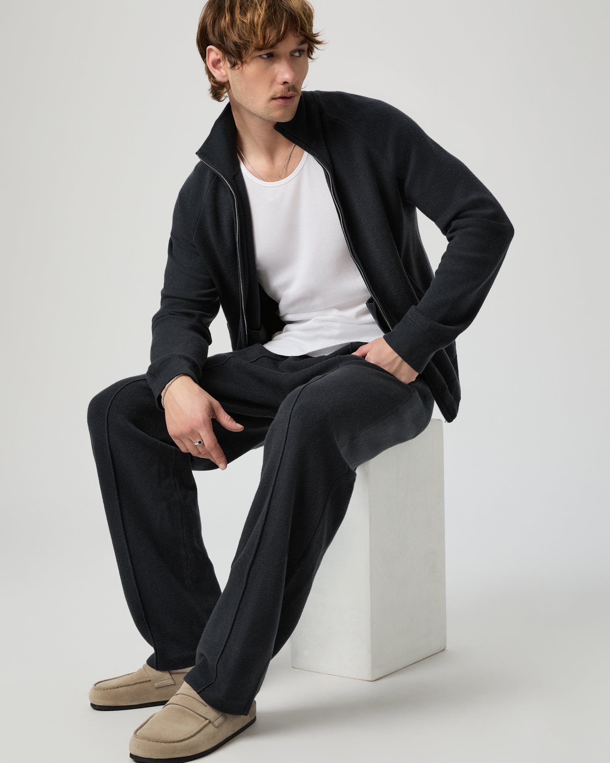 Cremonesi Sweater Pant - Storm S