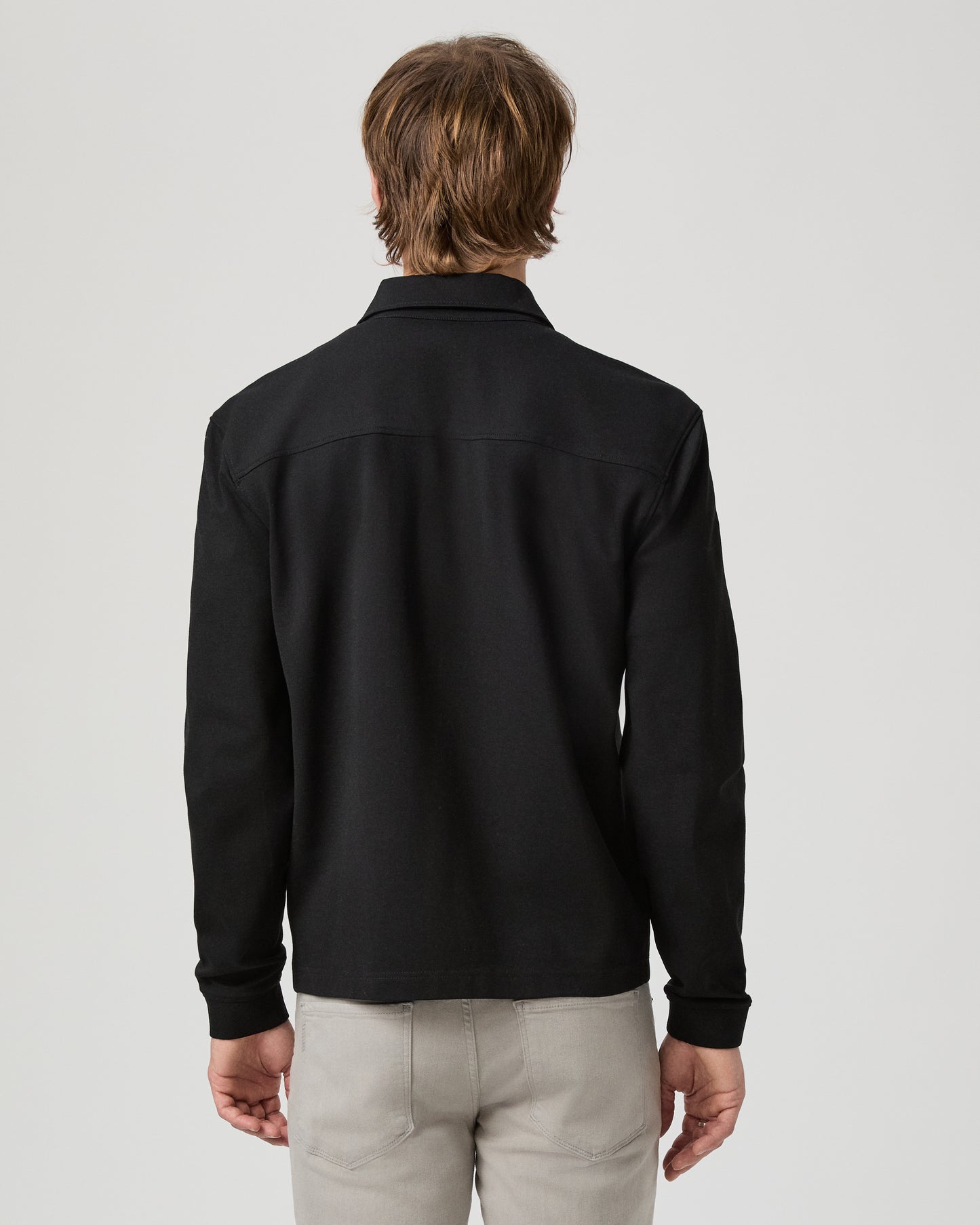 Grapello Quarter Zip Pullover - Black S