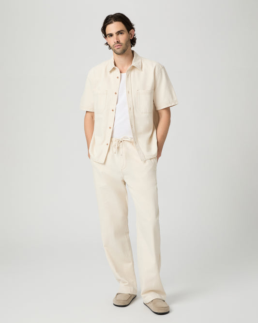 Glenmore Pant - Ecru Rinse S