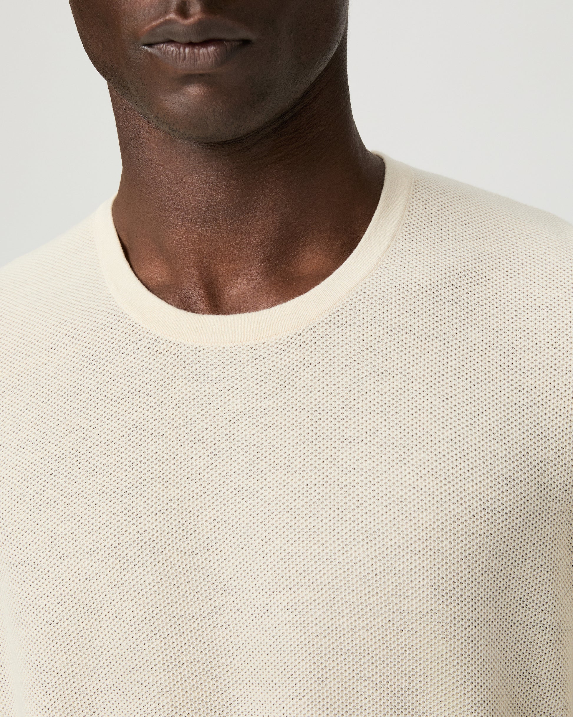 Brimmer Sweater Tee - Silt S
