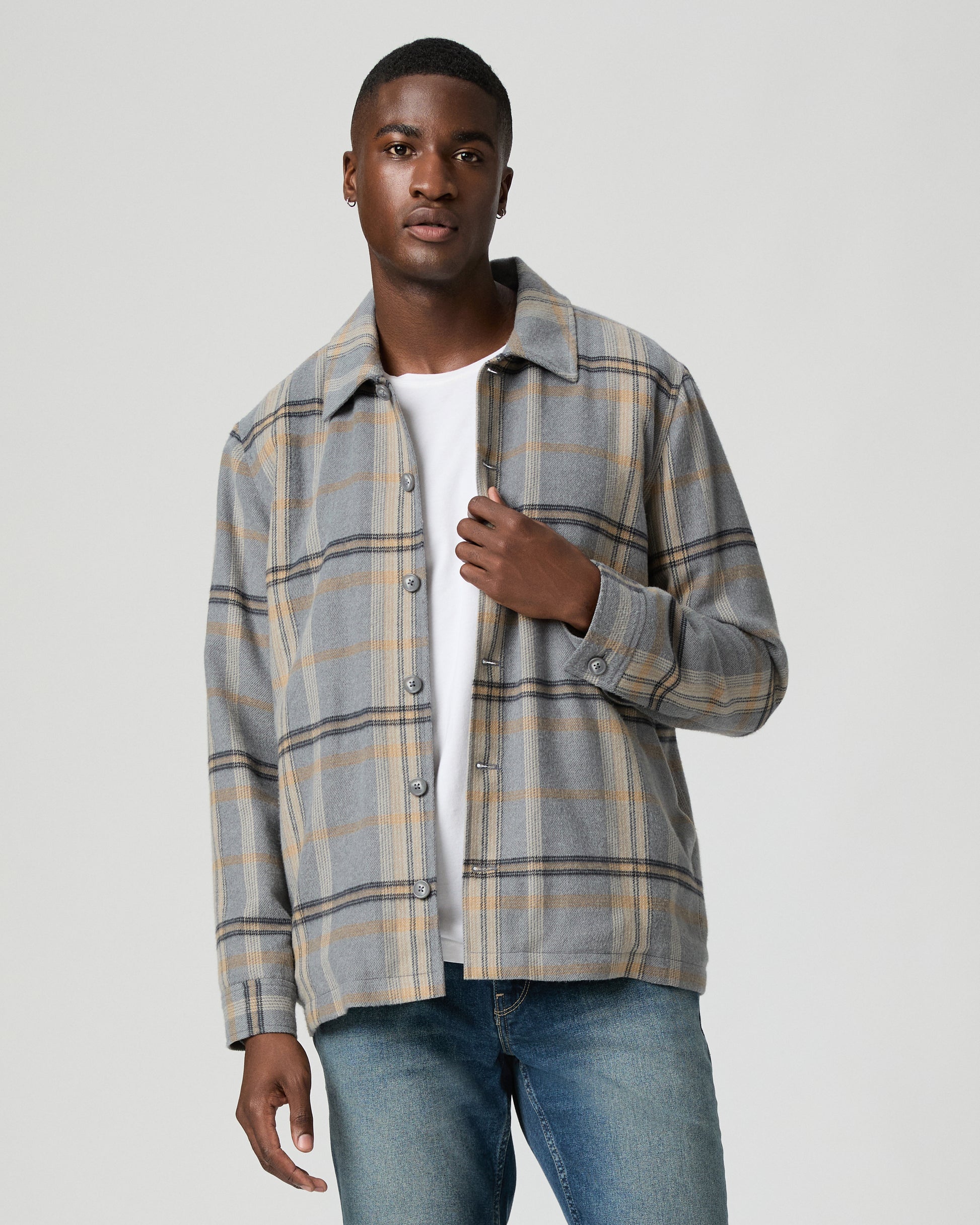 Telford Jacket - Blue Ash Plaid S
