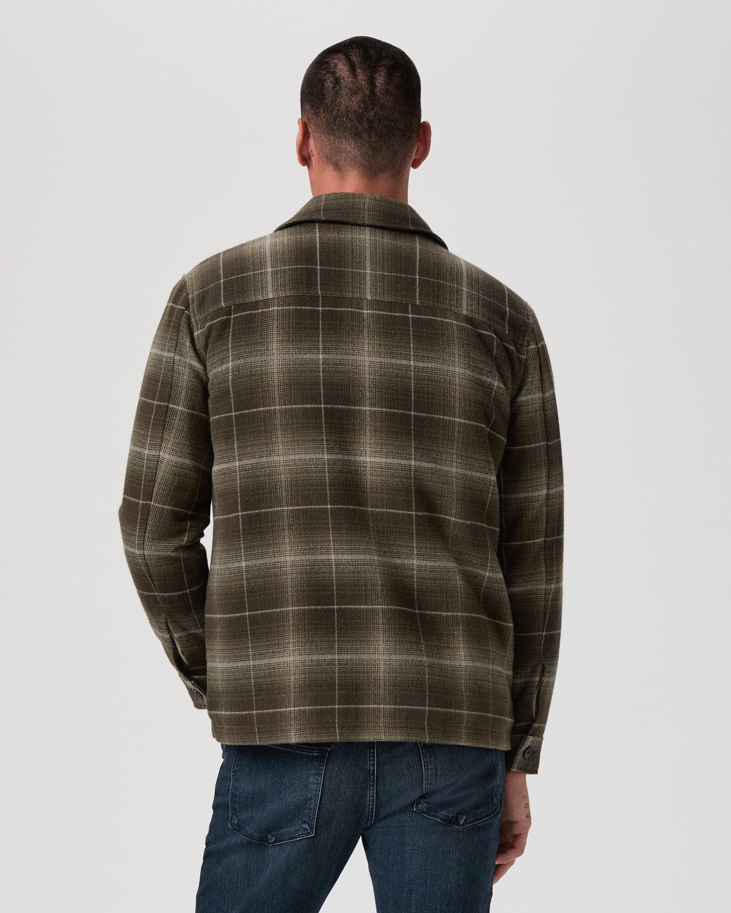 Telford Jacket - Marsh Green Plaid S