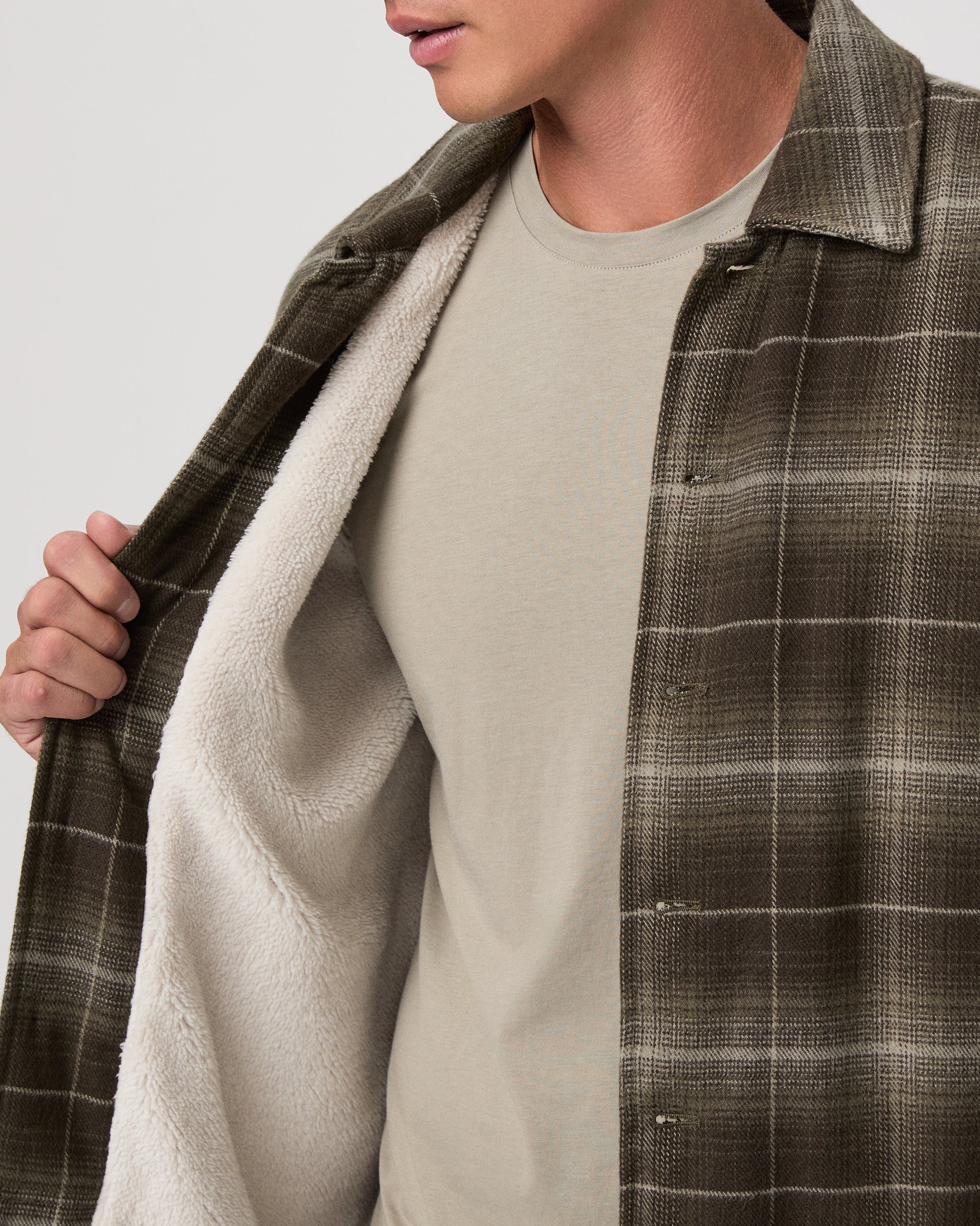 Telford Jacket - Marsh Green Plaid S