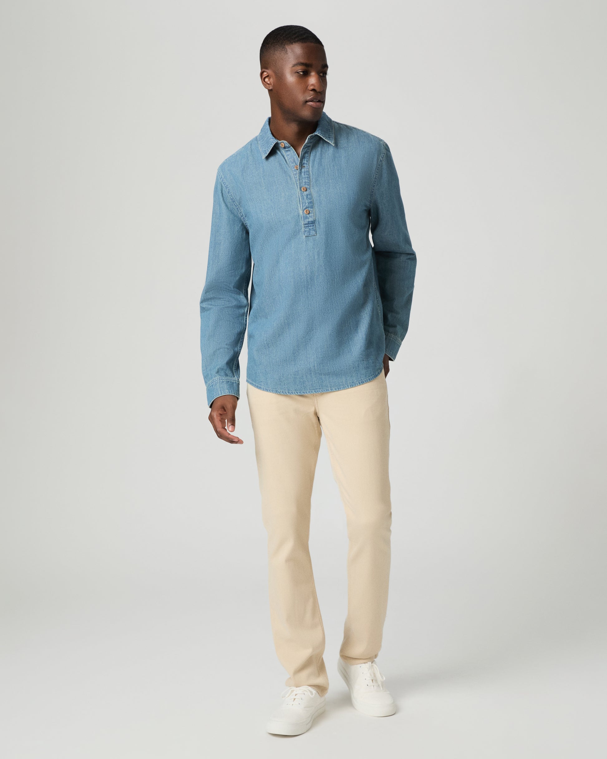 Travers Denim Popover - Shire S