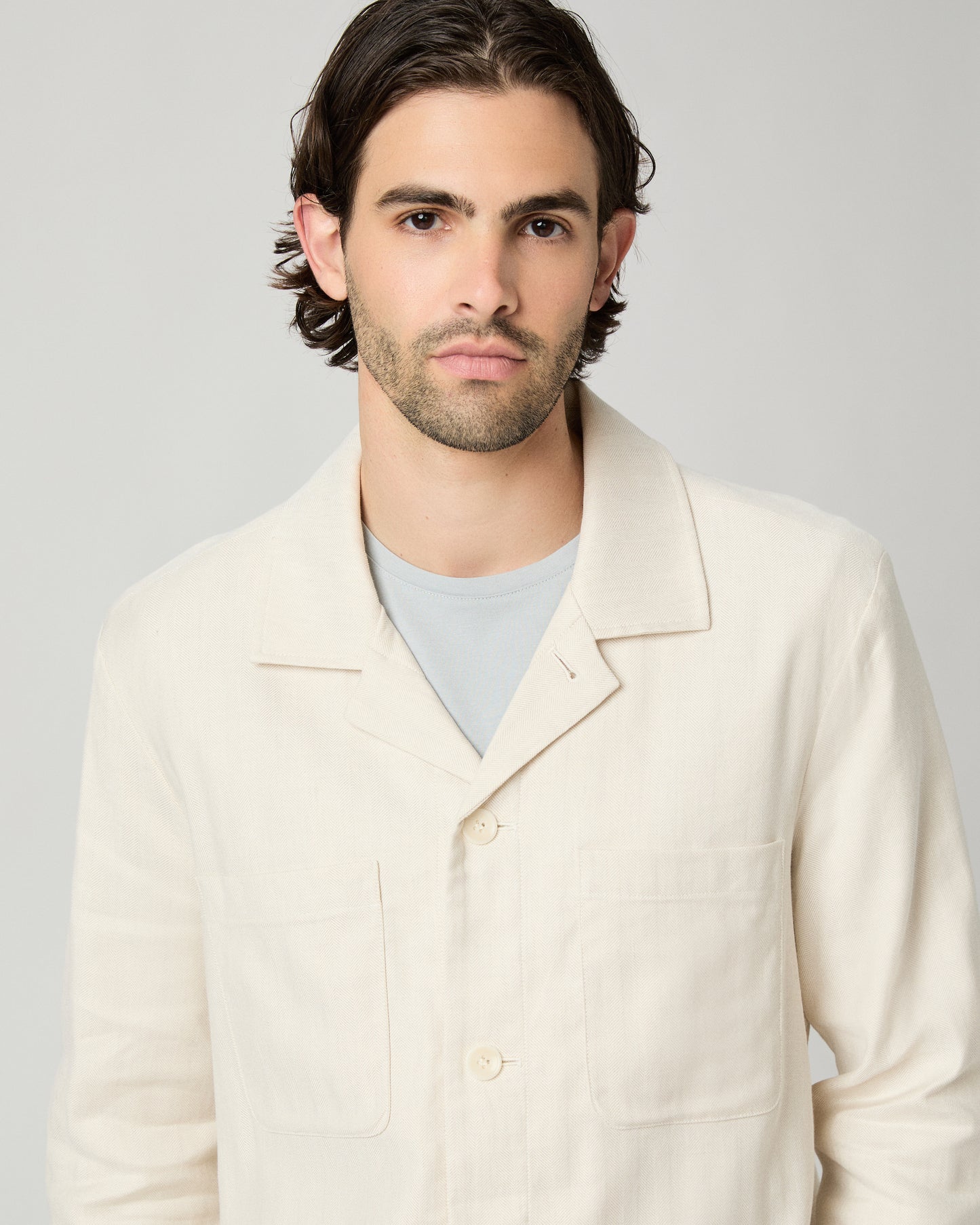 Latigo Jacket - Fossil Herringbone S