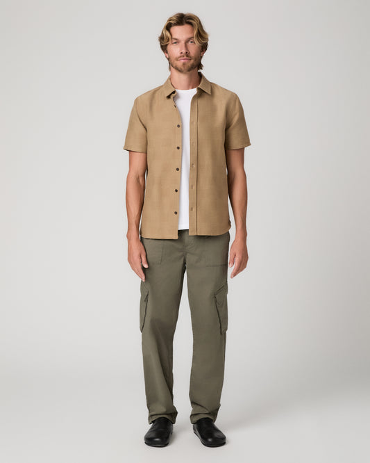 Coleson Wide Leg Cargo - Olive Wood 28