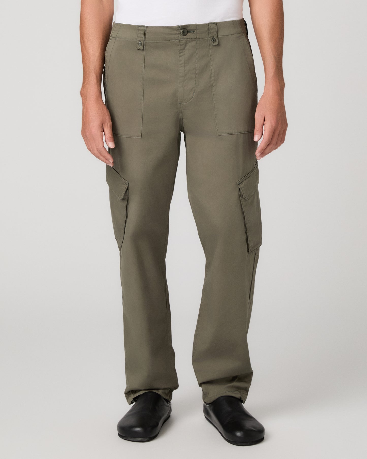 Coleson Wide Leg Cargo - Olive Wood 28
