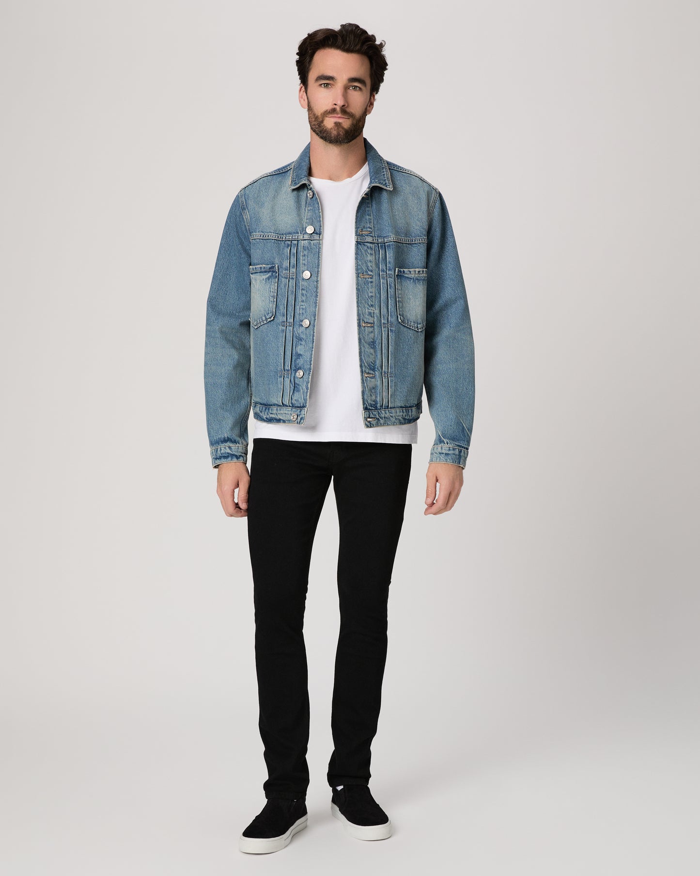 Lennox 32 Inch Slim Jean - Black Shadow 28