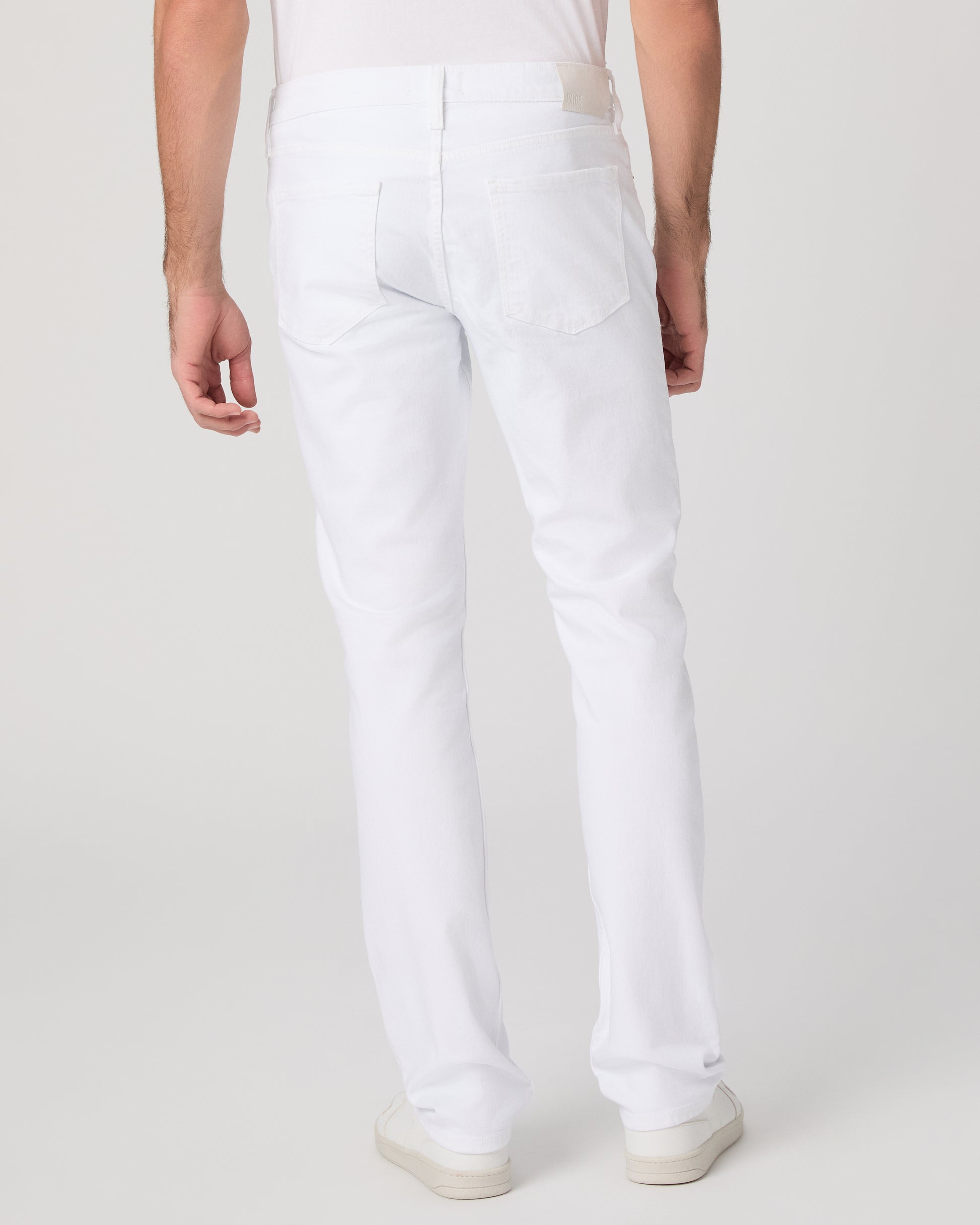Normandie 32 Inch Straight Jean - Crisp White 28