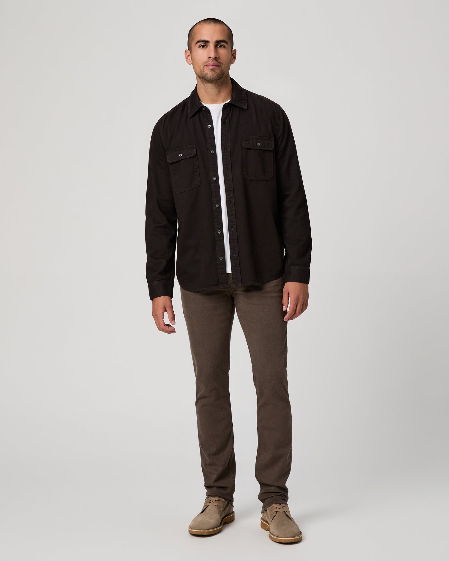 Transcend Lennox Slim Jean - Vintage Deep Oak 28