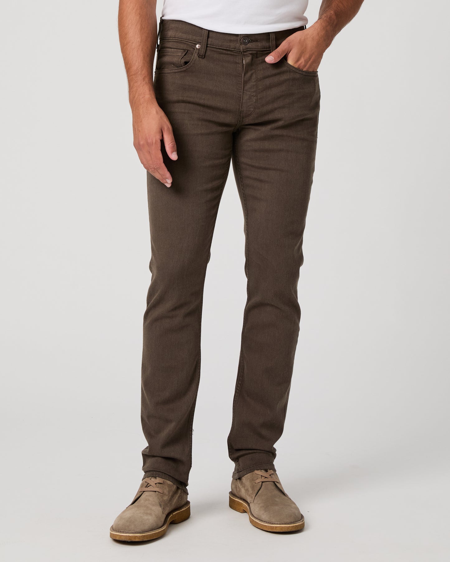 Transcend Lennox Slim Jean - Vintage Deep Oak