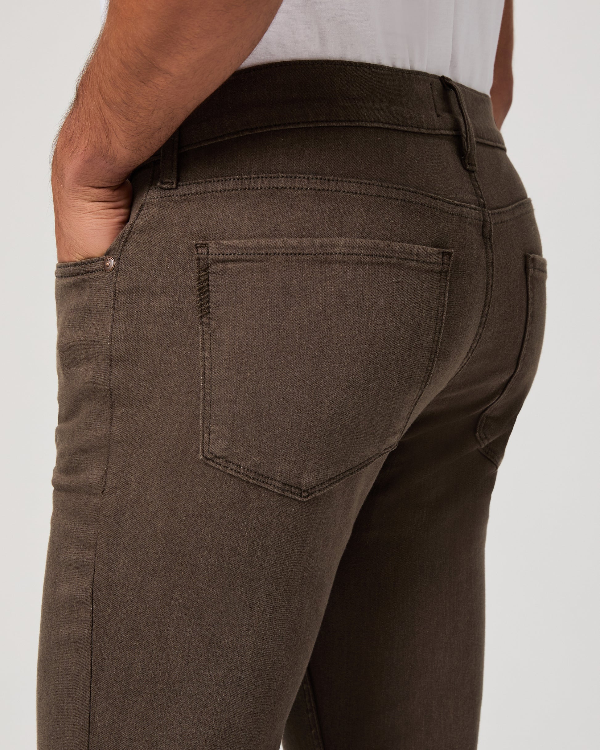 Transcend Lennox Slim Jean - Vintage Deep Oak 28