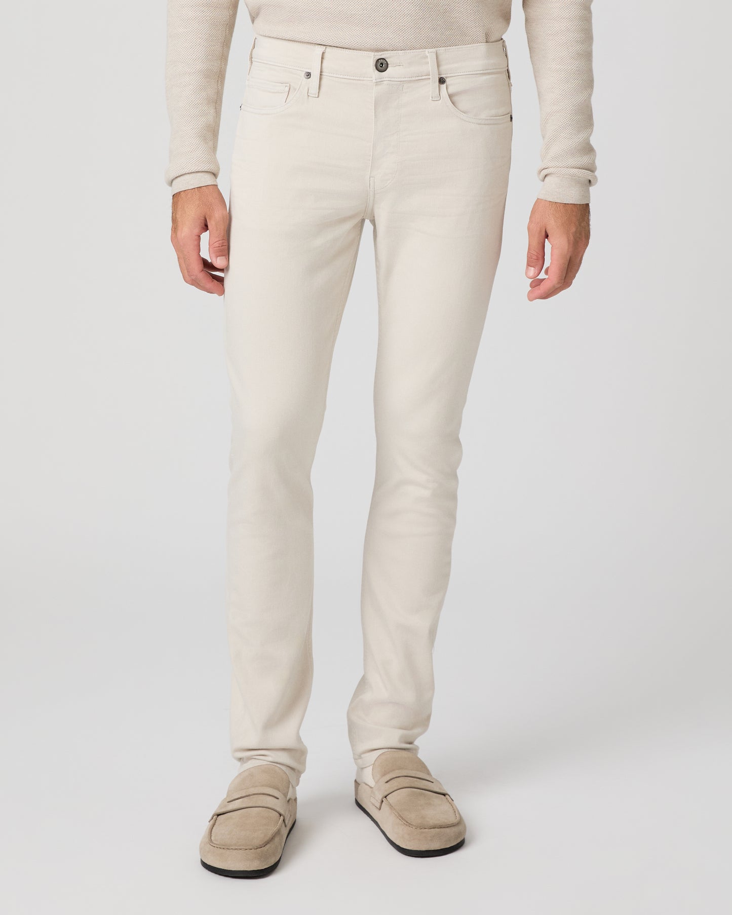 Transcend Lennox Slim Jean - Pale Silver 28