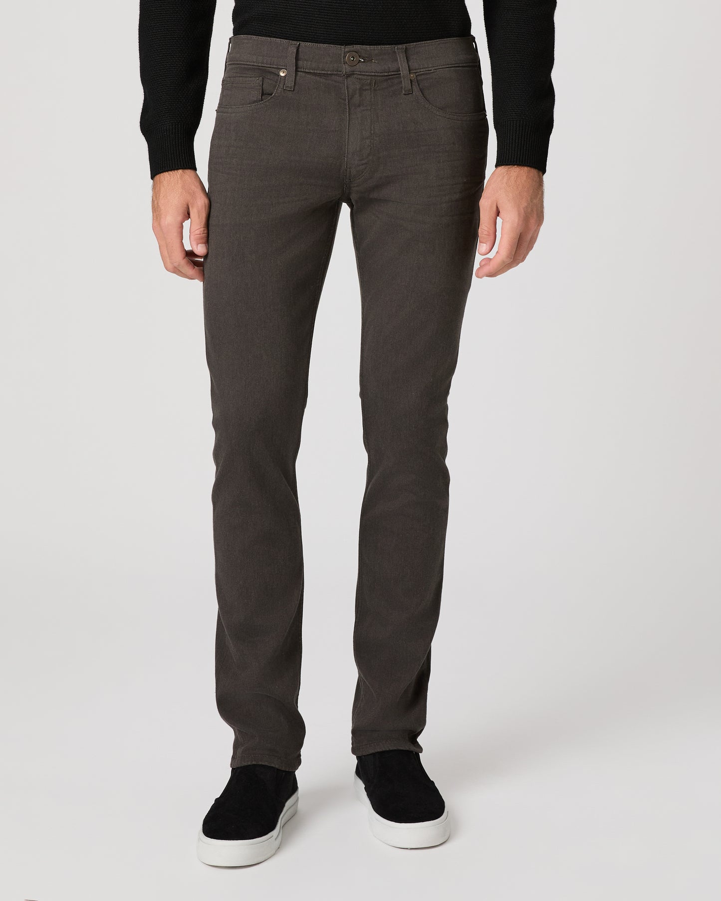 Transcend Lennox Slim Jean - Carbon Clay 28