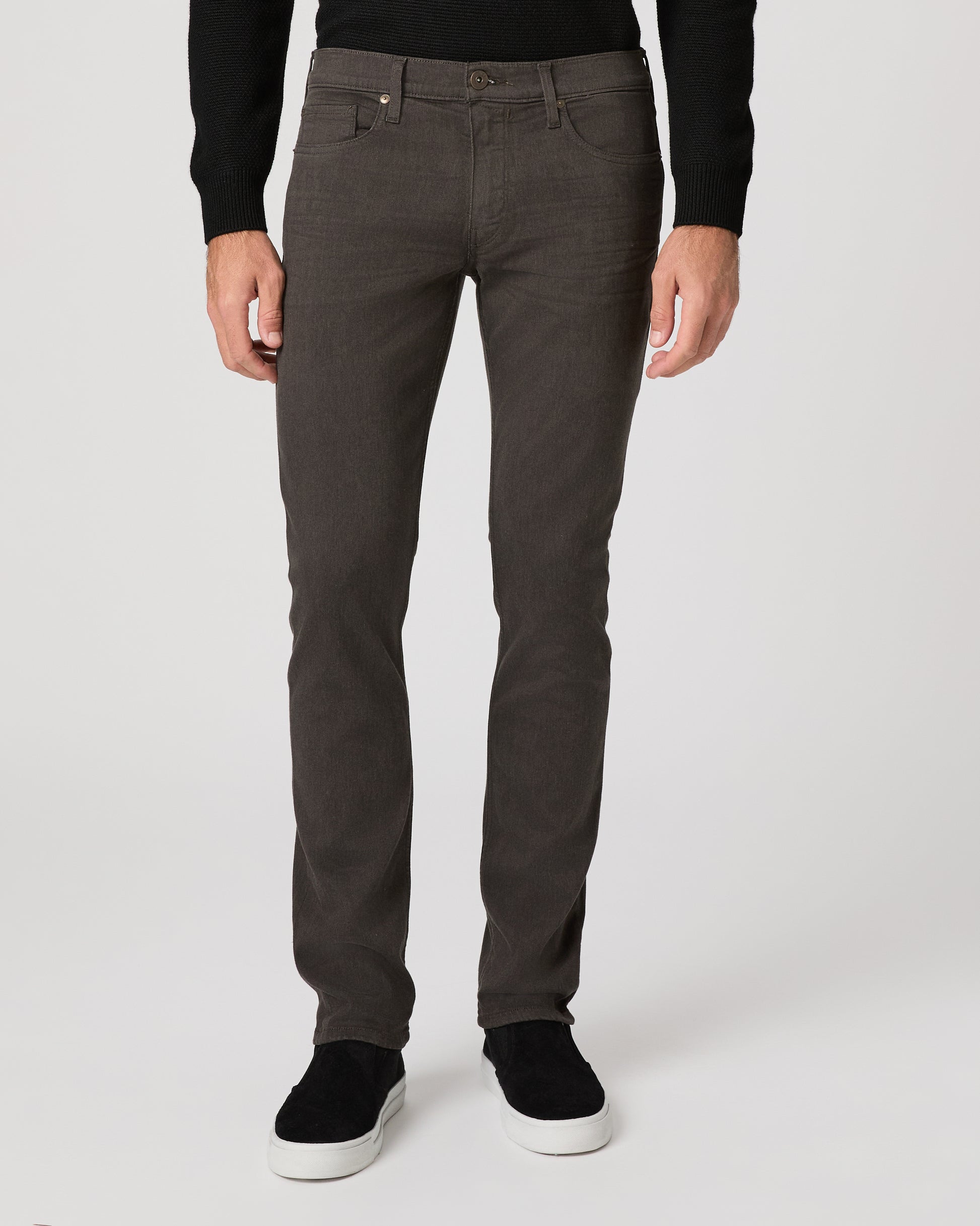 Transcend Lennox Slim Jean - Carbon Clay 28