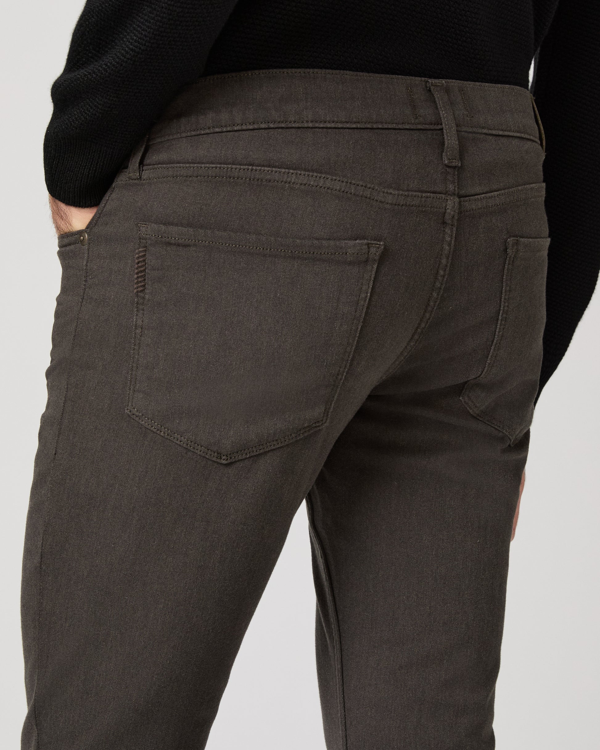 Transcend Lennox Slim Jean - Carbon Clay 28