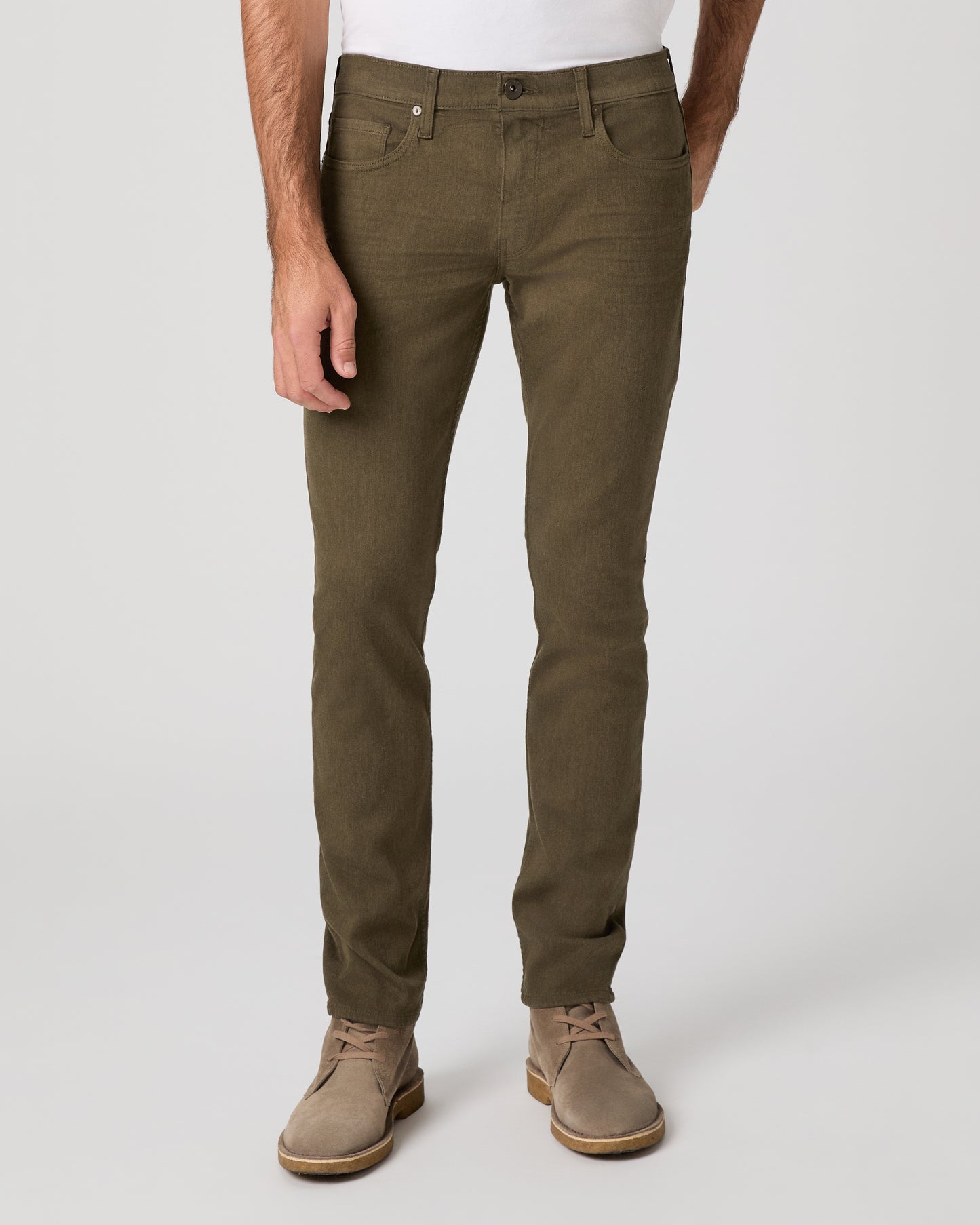 Transcend Lennox Slim Jean - Olive Branch 28