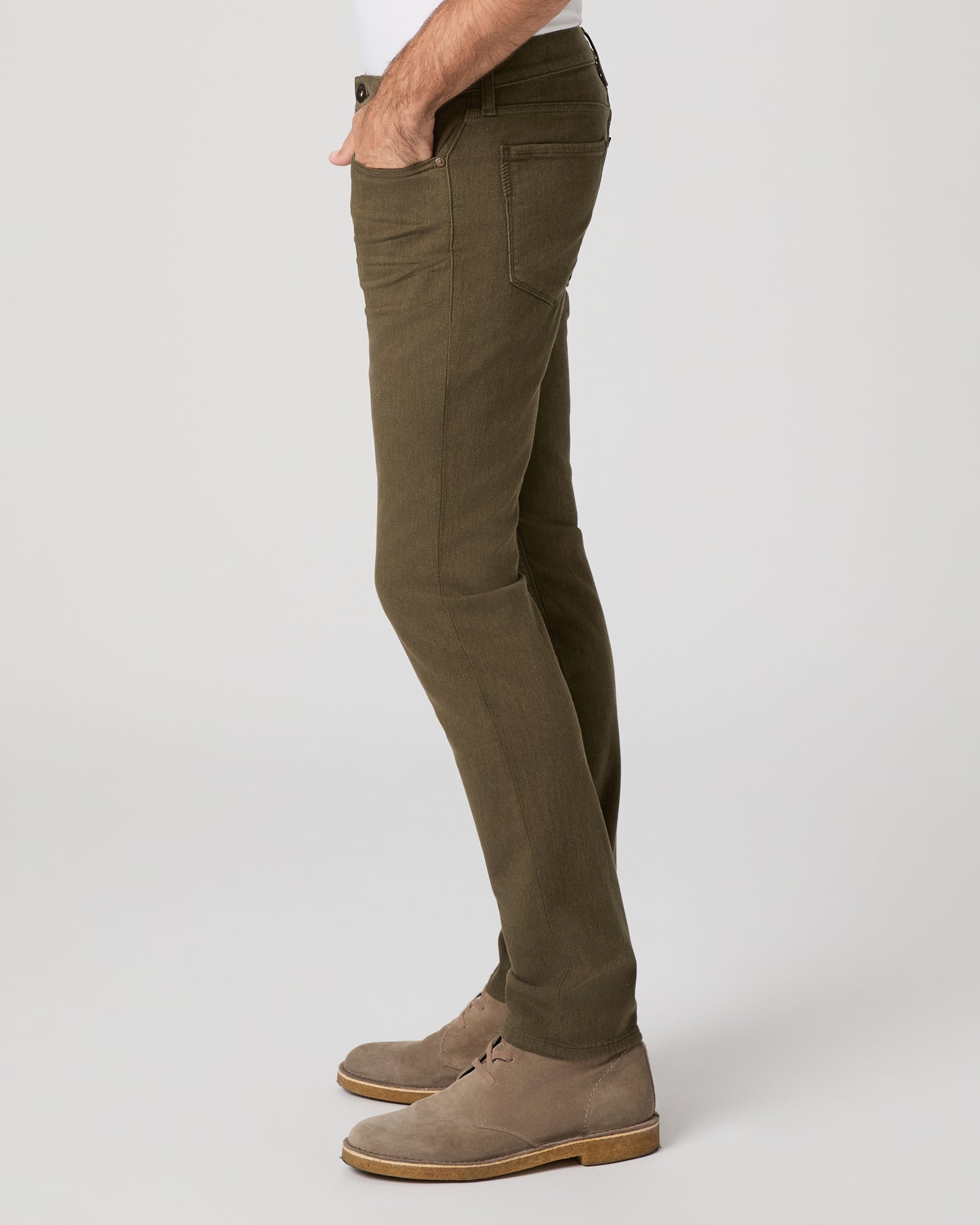 Transcend Lennox Slim Jean - Olive Branch 28
