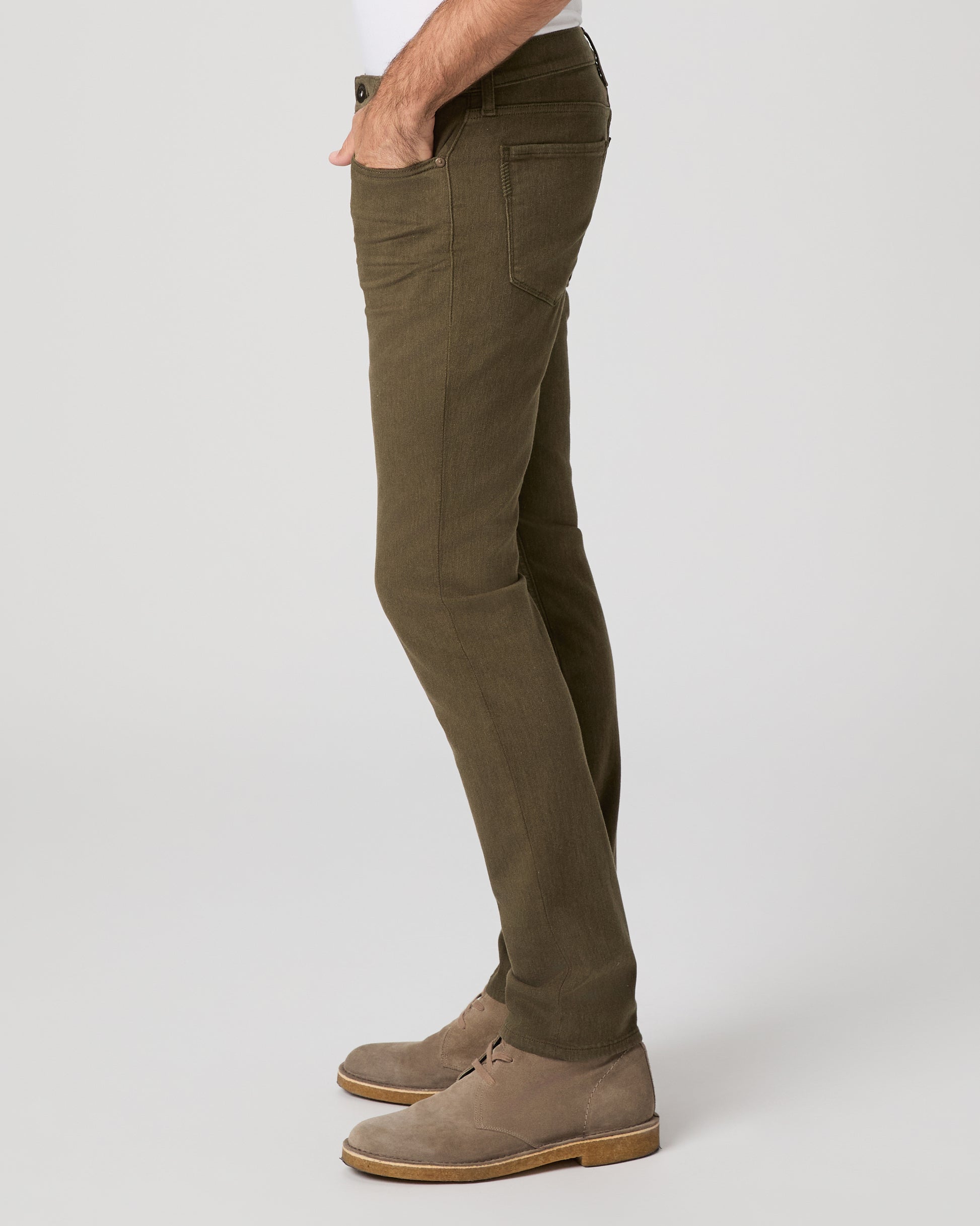 Transcend Lennox Slim Jean - Olive Branch 28