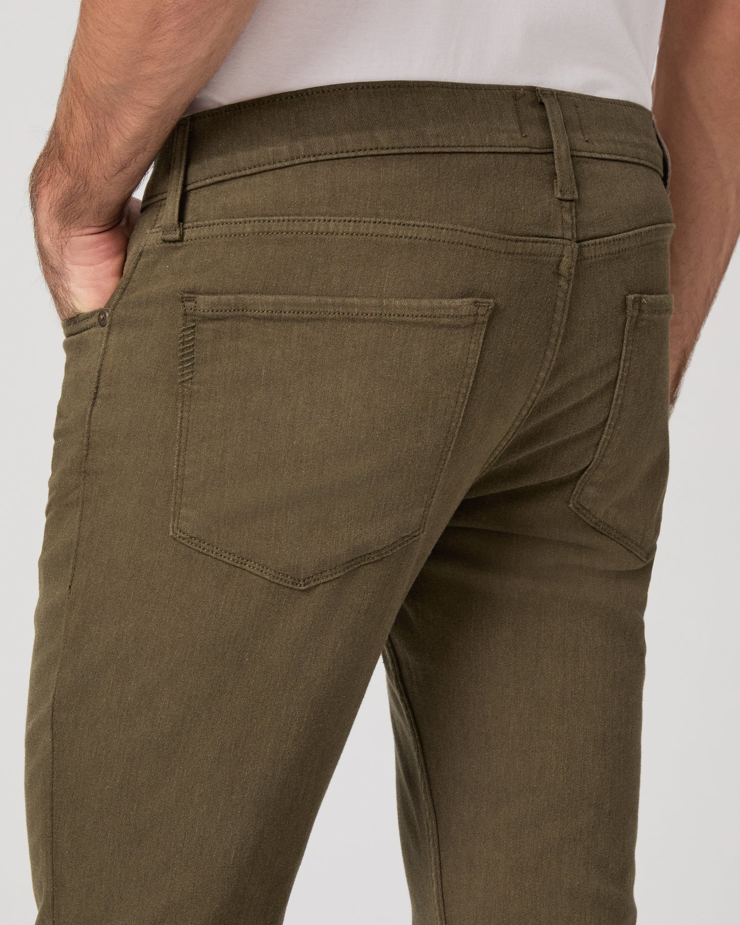 Transcend Lennox Slim Jean - Olive Branch 28