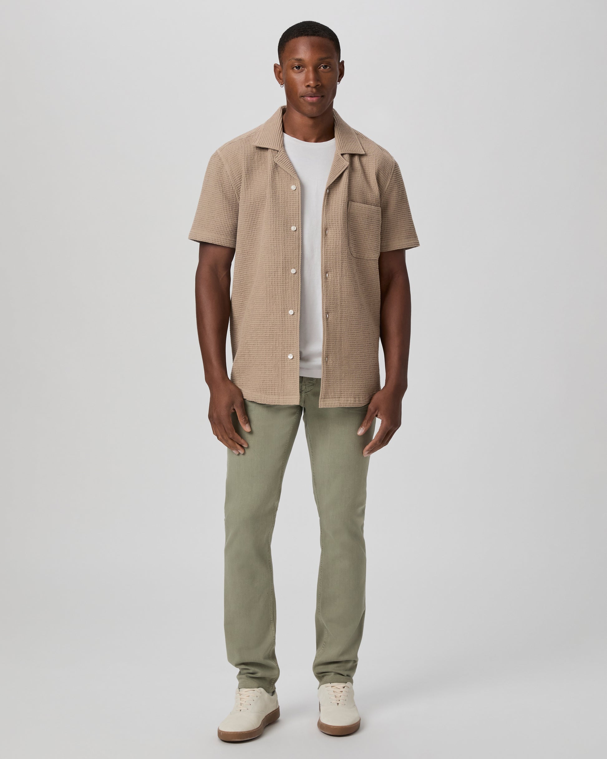 Transcend Lennox Slim Jean - Vintage Oak Moss 28