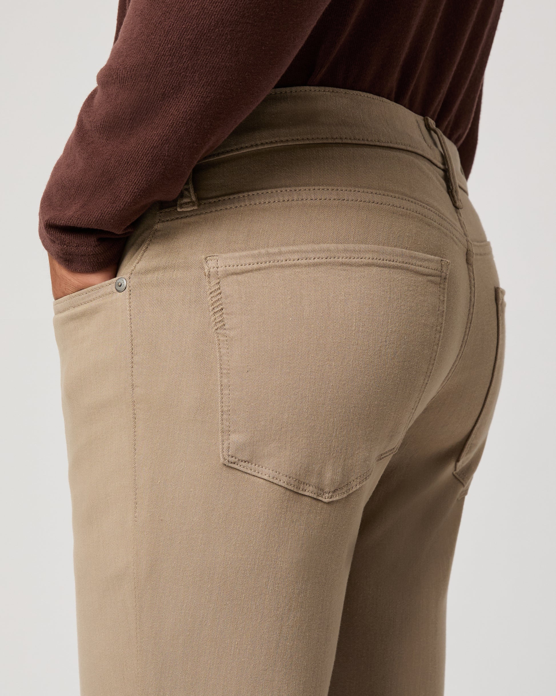 Transcend Federal Slim Straight Jean - Dusty Trail 28