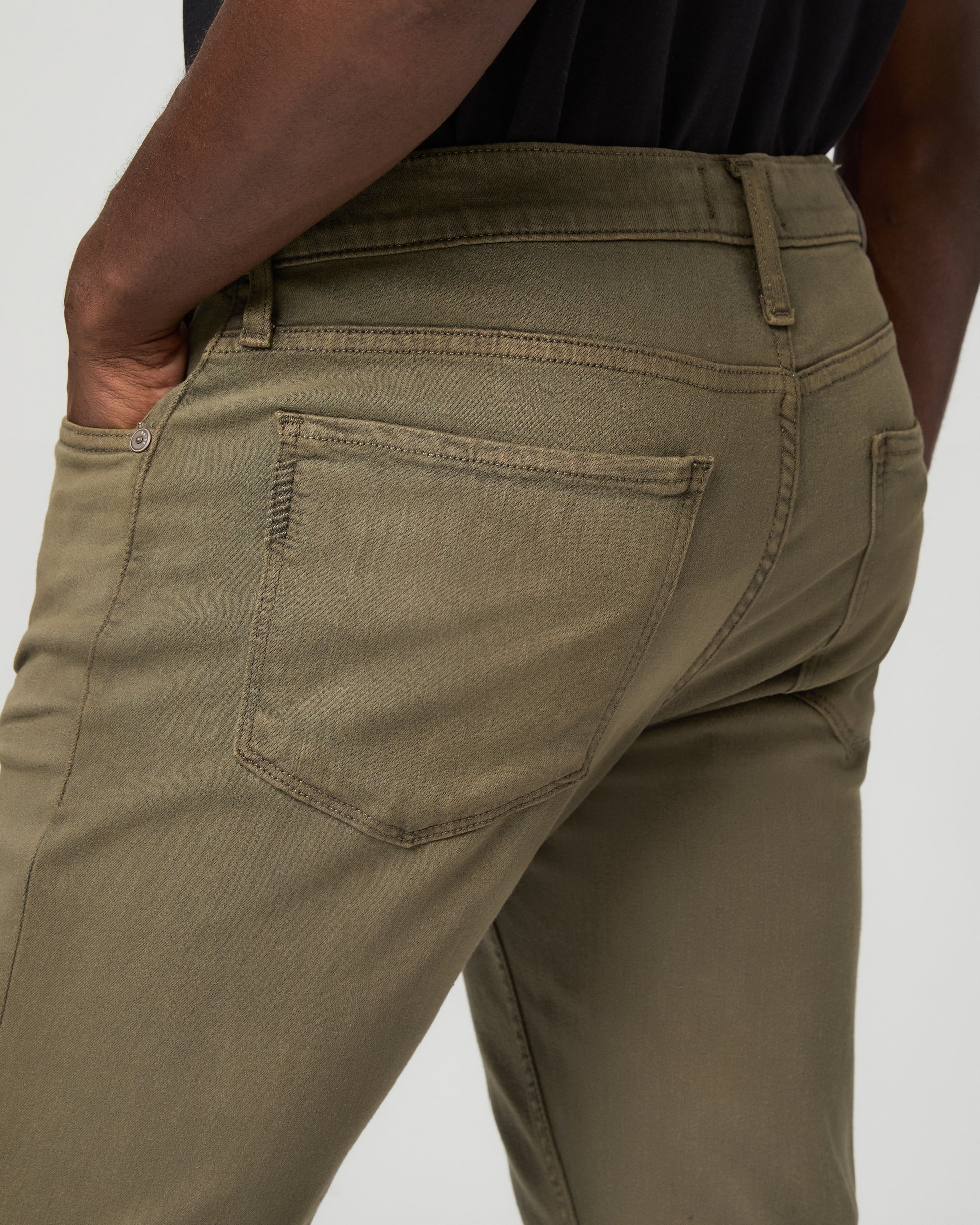 Transcend Federal Slim Straight Jean - Vintage Desert Taupe 28