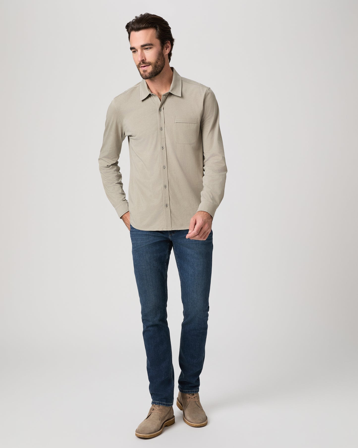 Transcend Vintage Federal Slim Straight Jean - Braswell 28