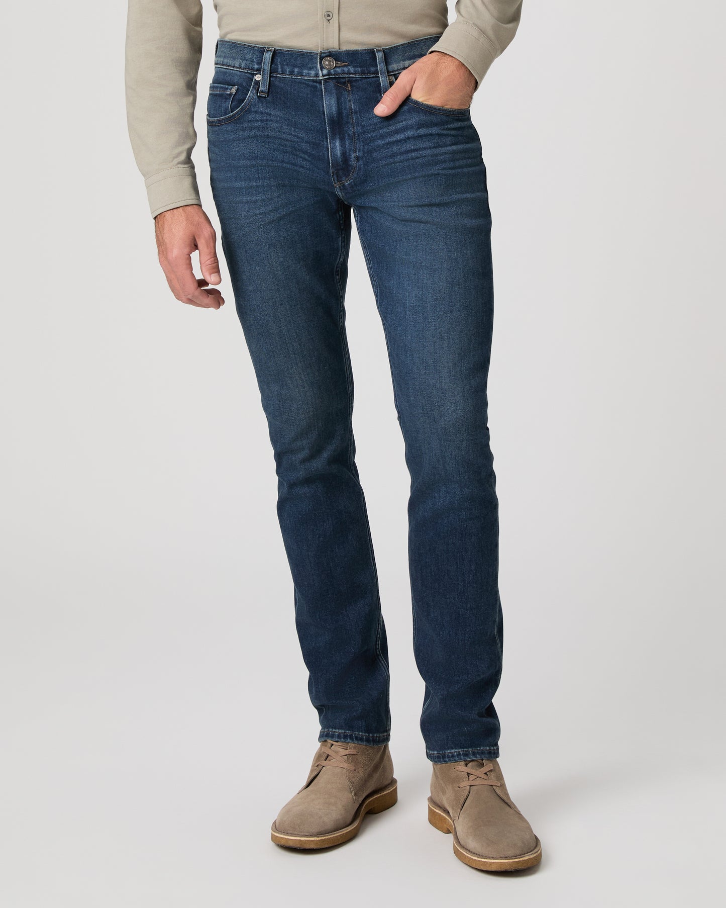 Transcend Vintage Federal Slim Straight Jean - Braswell 28