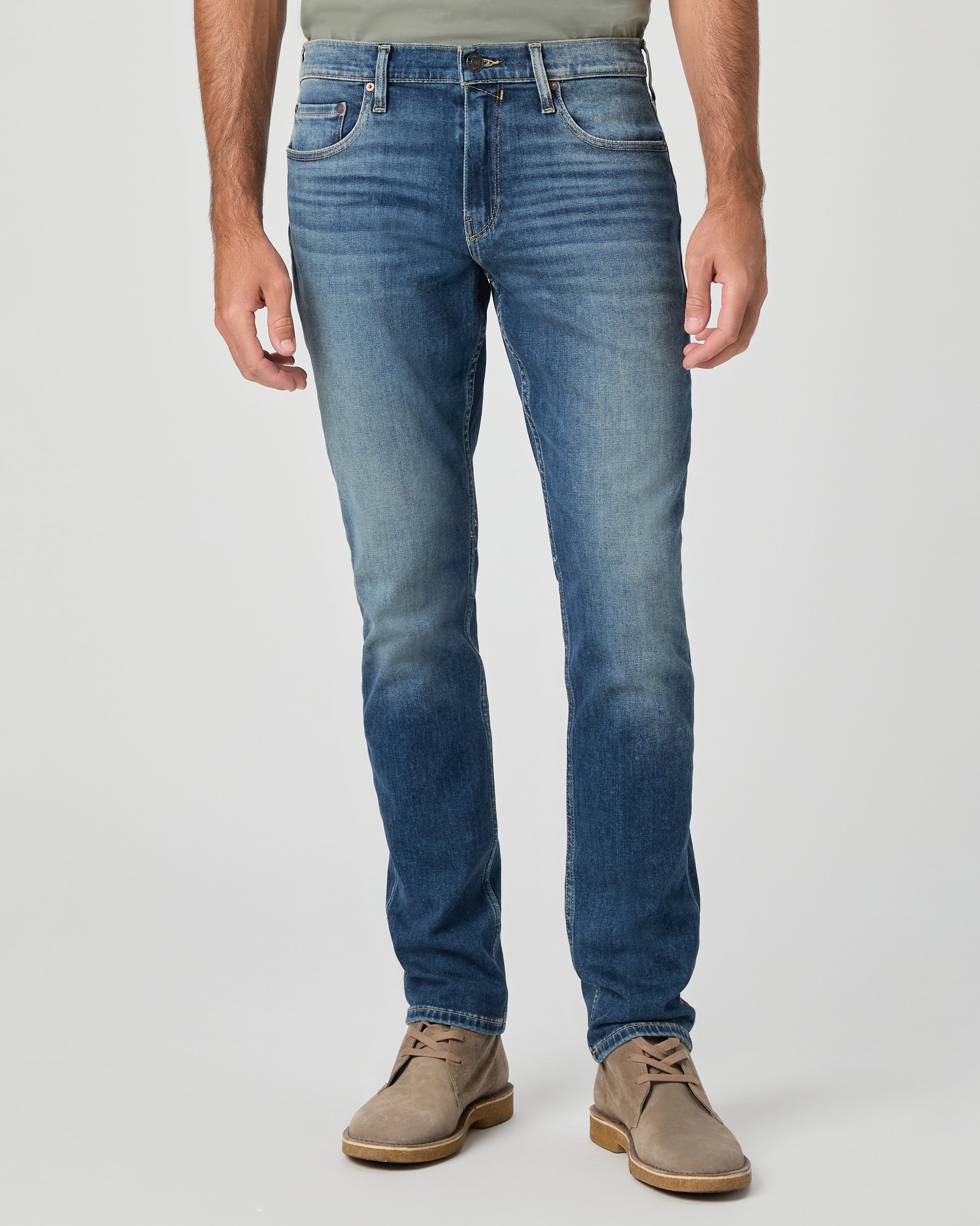 Transcend Vintage Federal Slim Straight Jean - Carnell 28