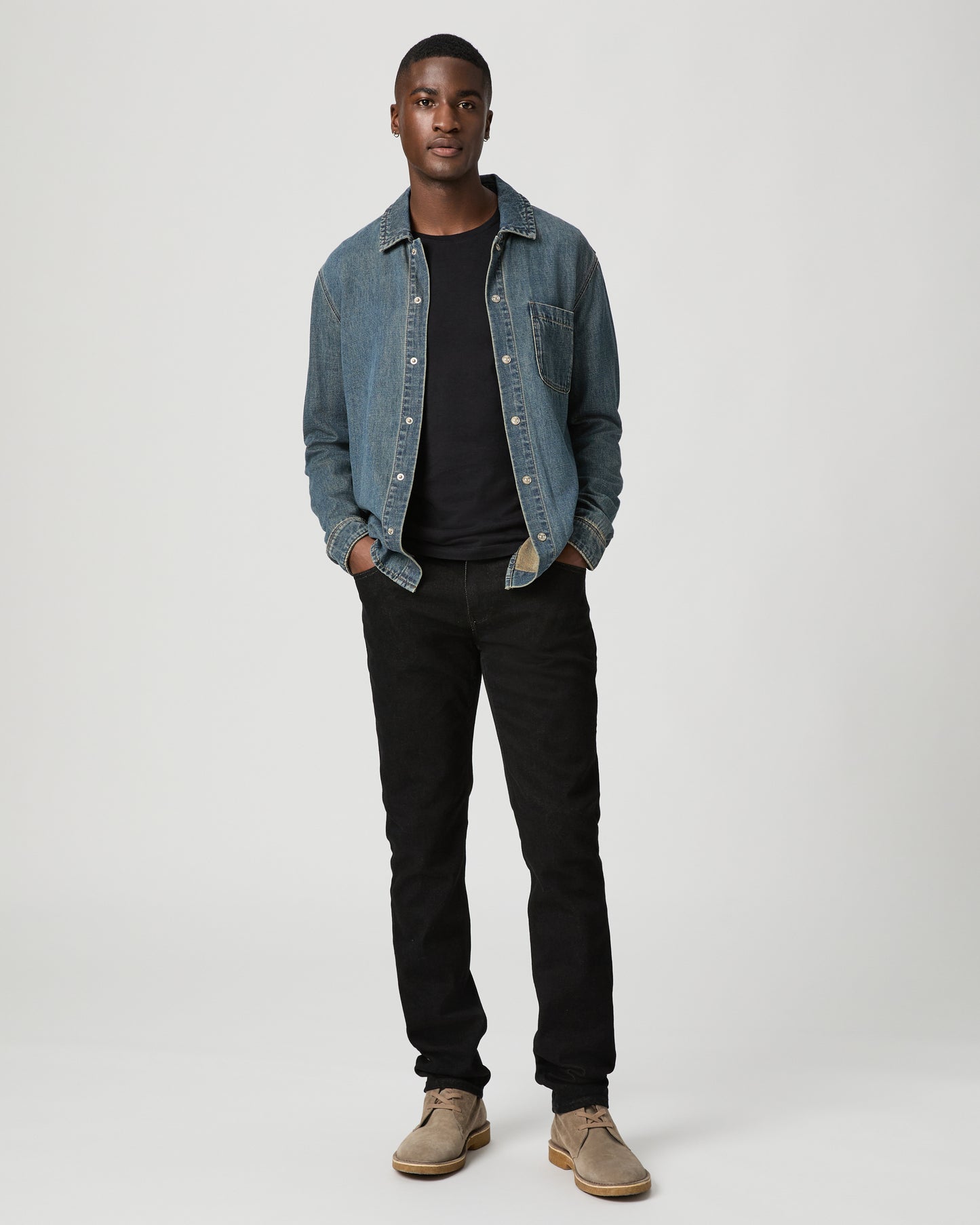 Transcend Vintage Federal Slim Straight Jean - Harlano 28