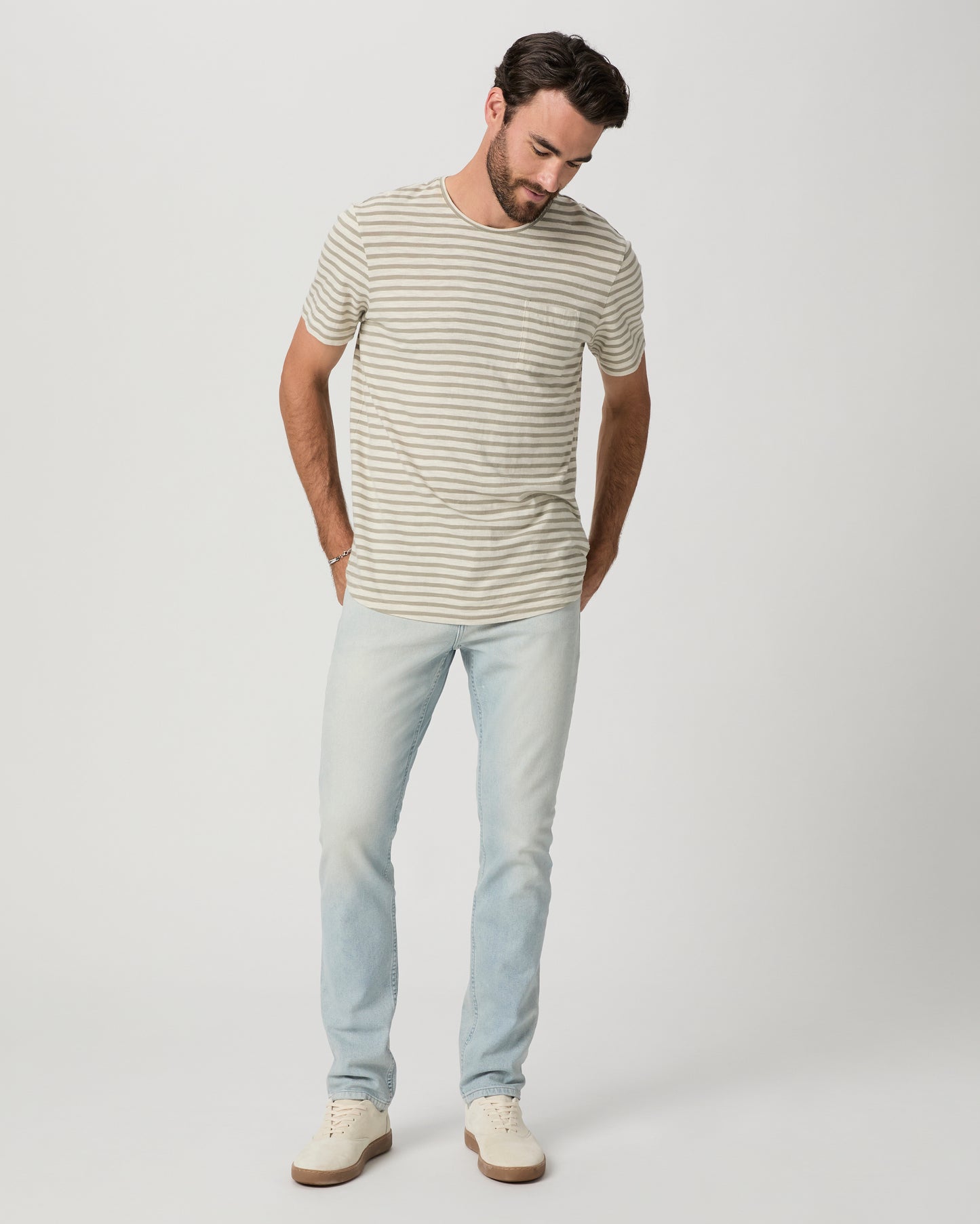 Paige Heritage Federal Slim Straight Jean - Monty 28