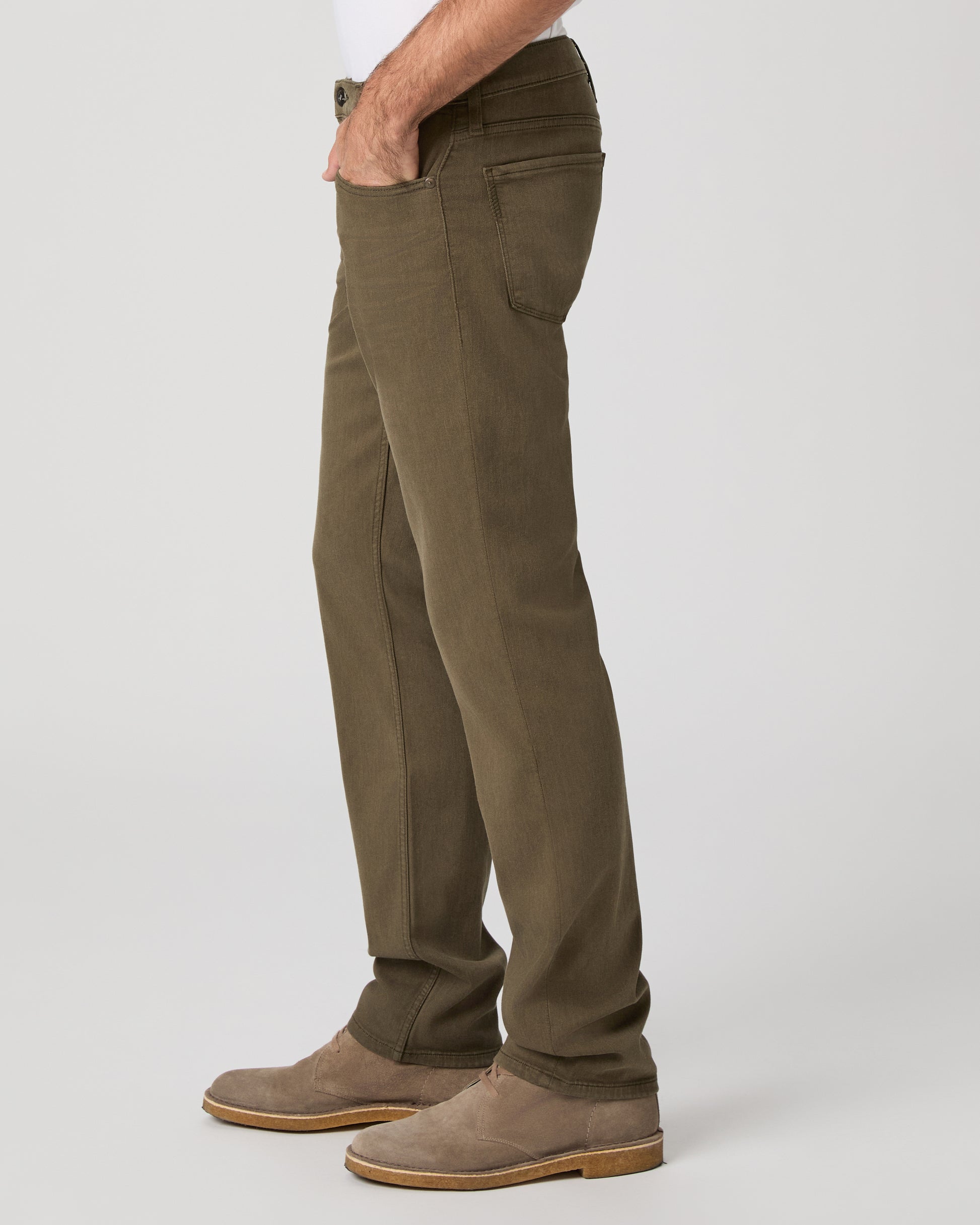 Transcend Normandie Straight Jean - Olive Branch 28