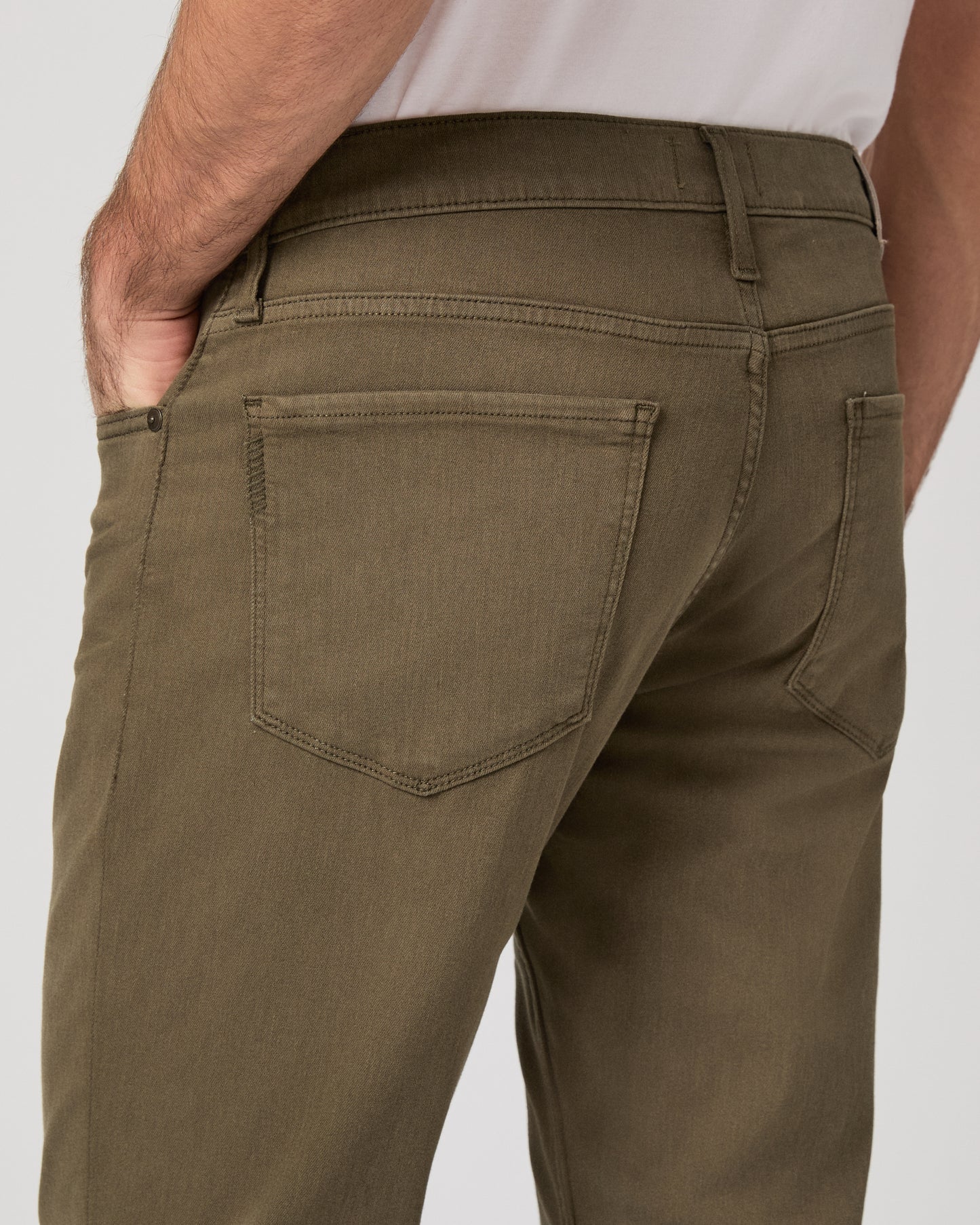 Transcend Normandie Straight Jean - Olive Branch 28