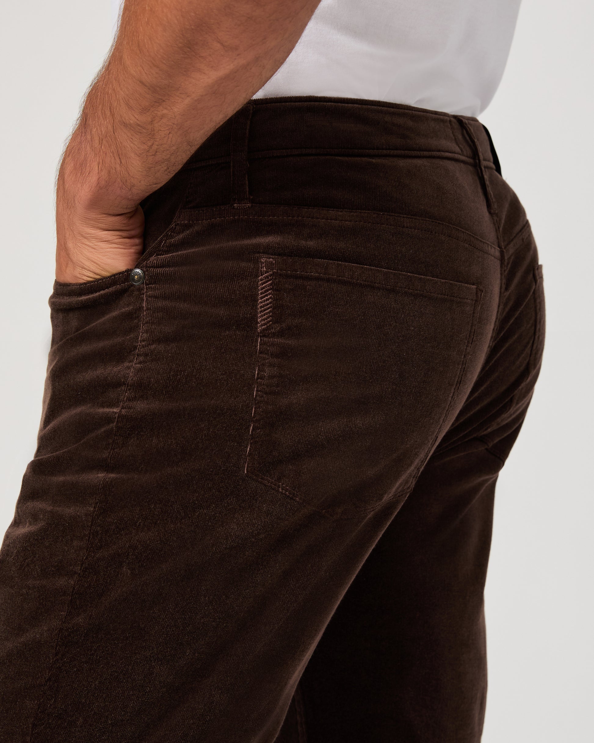 Normandie Straight Pant - Deep Woods Corduroy 28