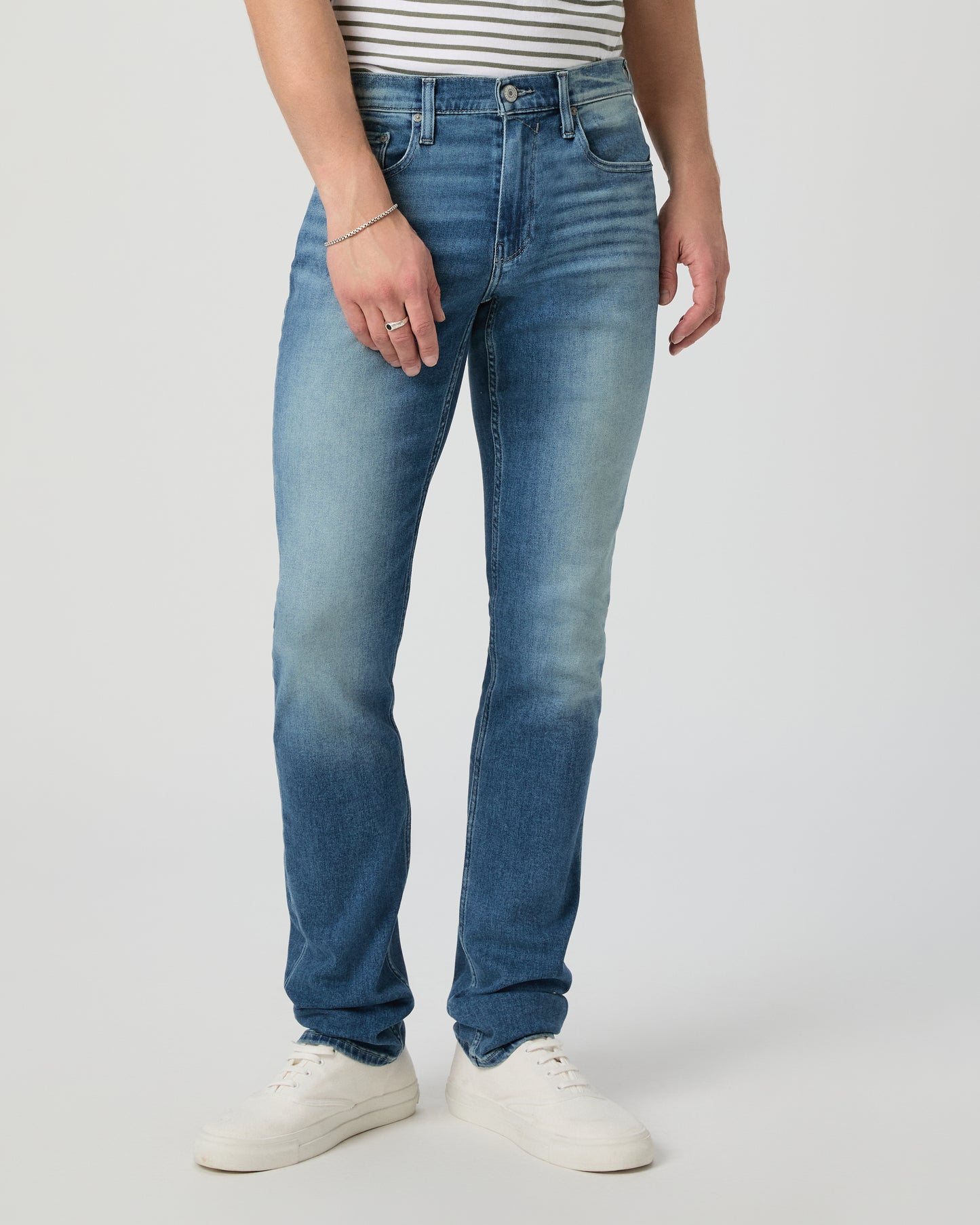 Transcend Vintage Federal 37 Inch Extra Long Slim Straight Jean - Hansley 28