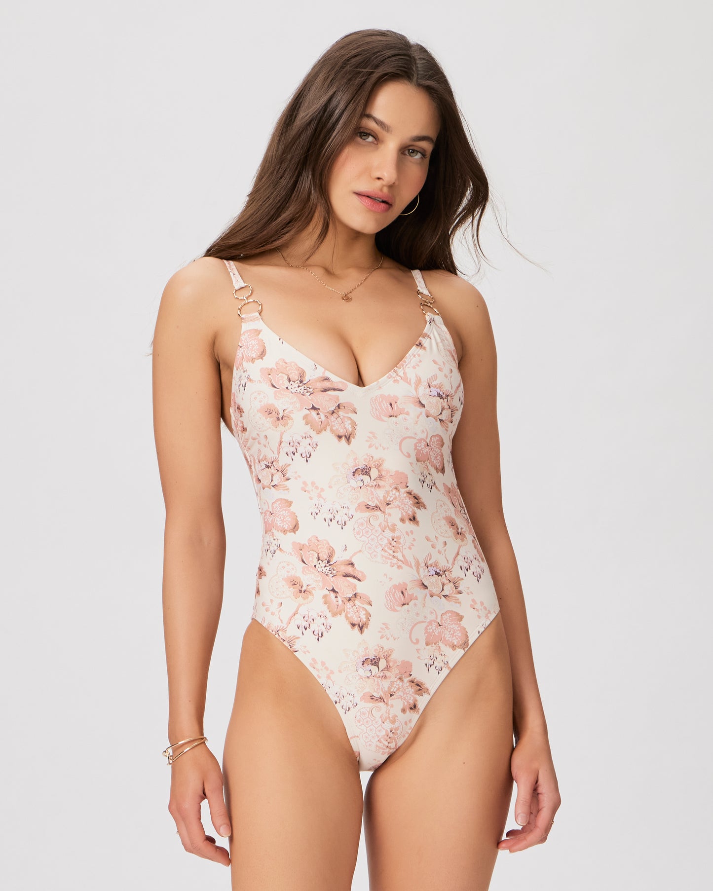 Rachel One Piece - Cream Multi, Image 1
