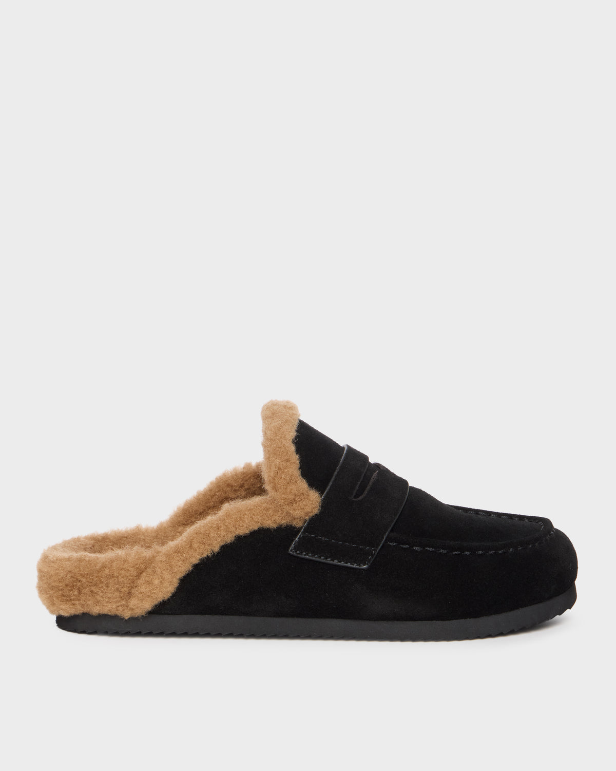 Wynn Fur Flat - Black 5