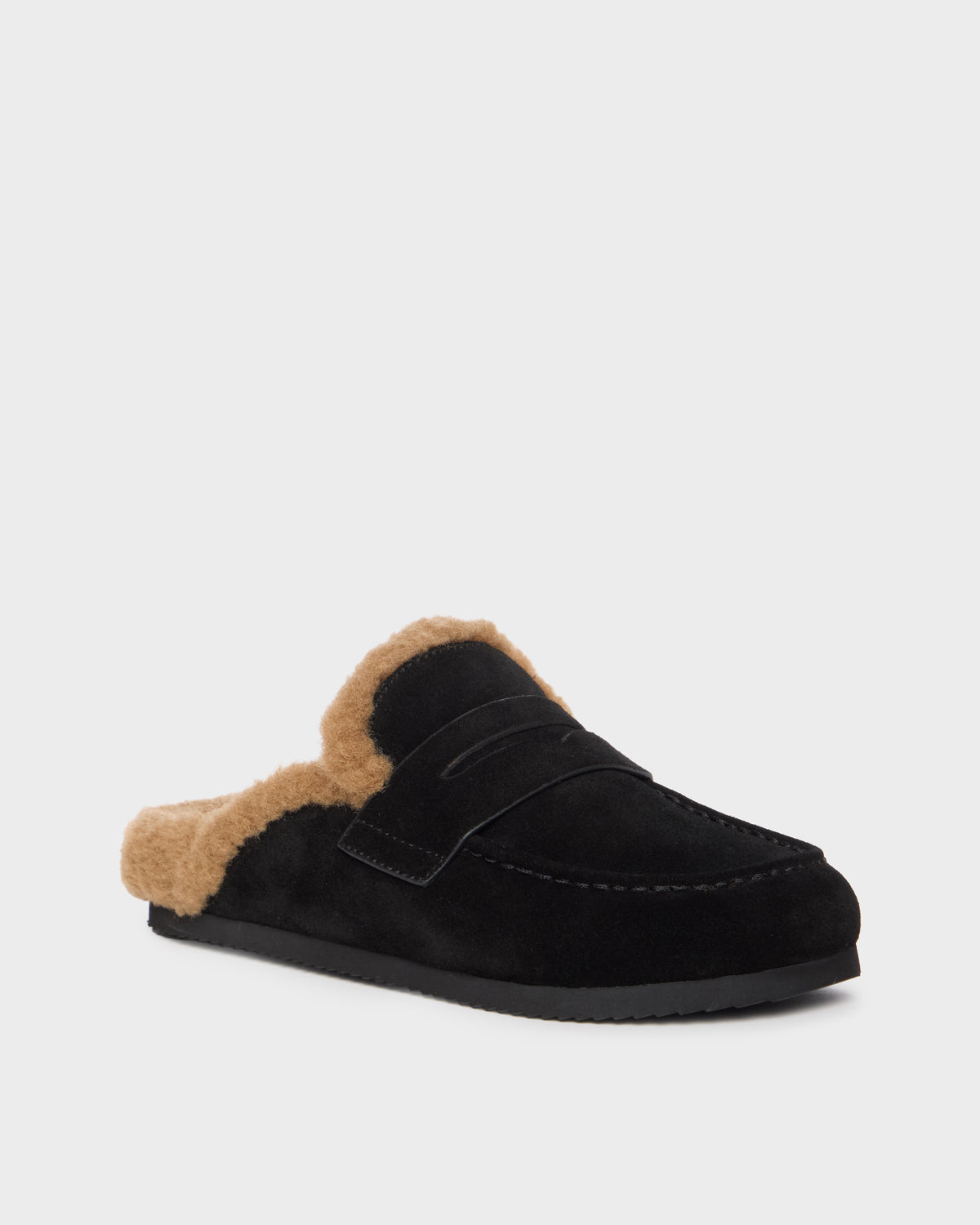 Wynn Fur Flat - Black 5
