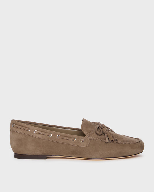 Ezra Flat - Dark Taupe 5