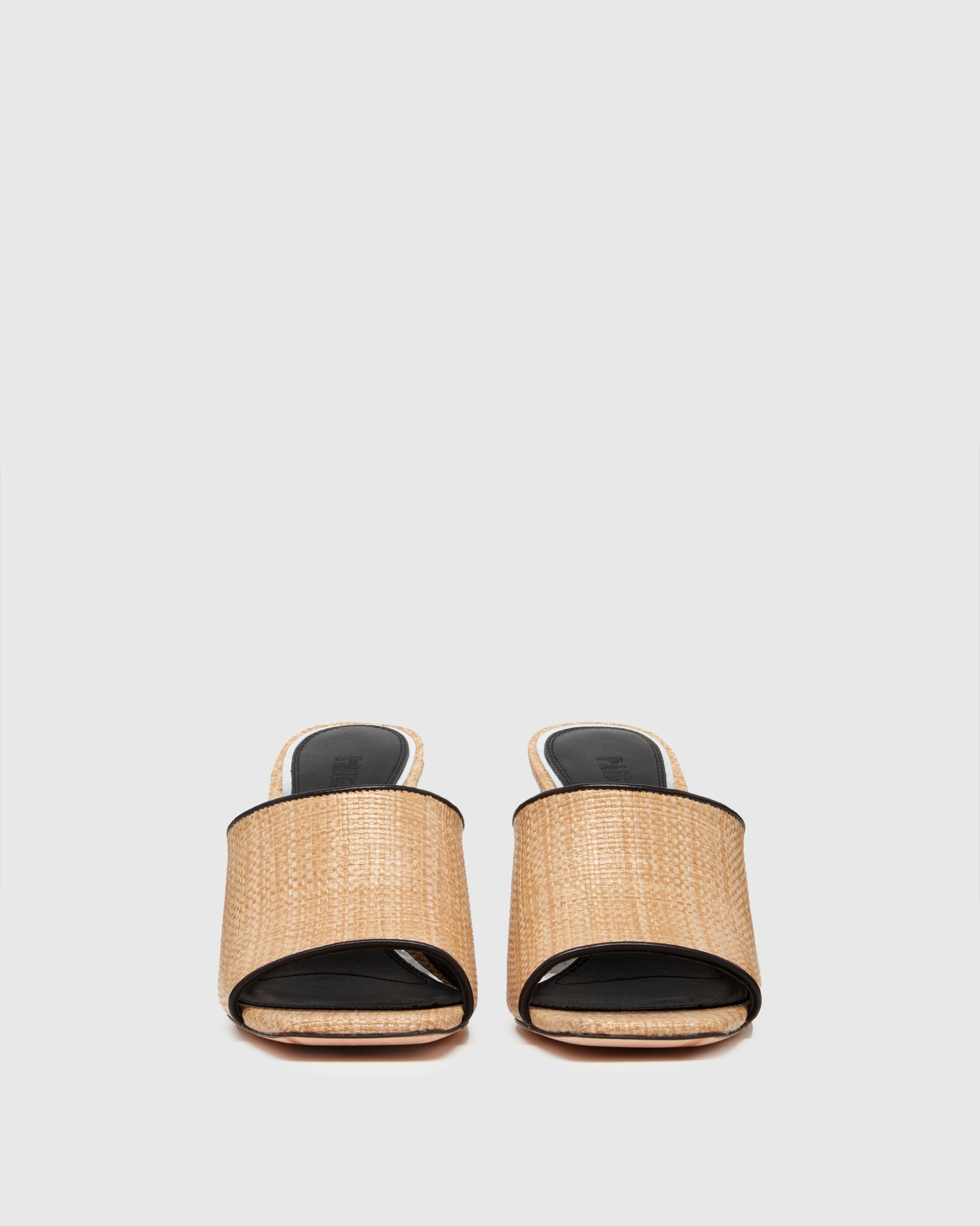 Louise Sandal - Natural/Black Raffia, Image 4